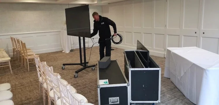 tv audio visual rental cardiff