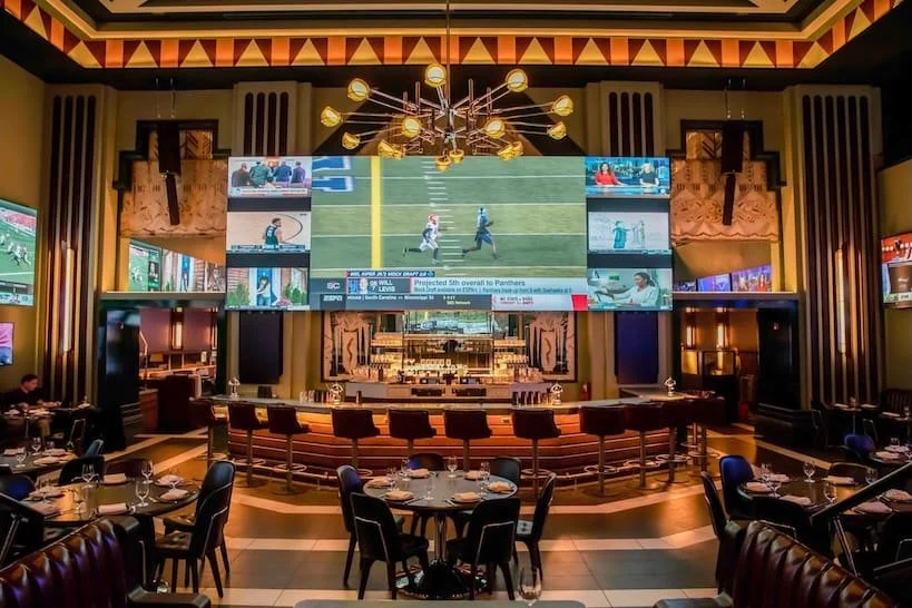 LED Video Wall for Sports Bar AV Installation