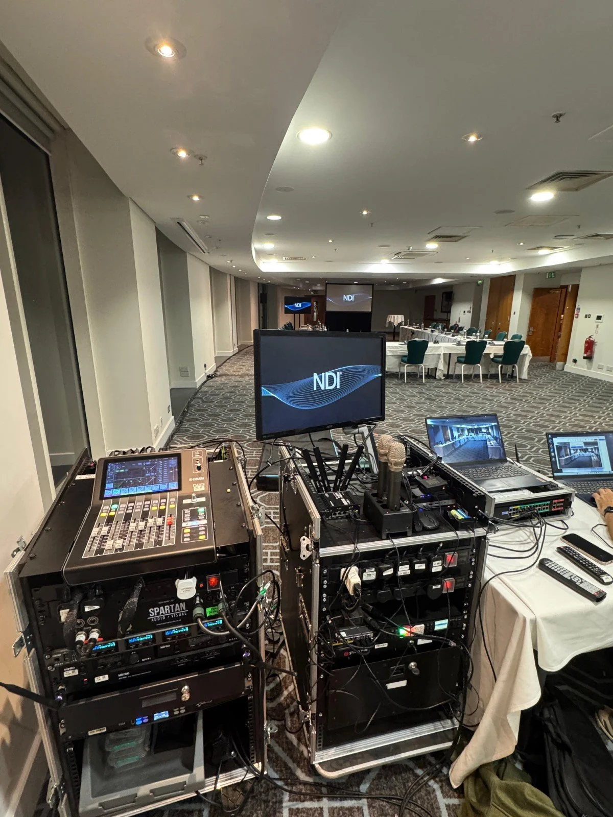 Professional AV Hybrid Event for Corporate Delegate Style Meeting