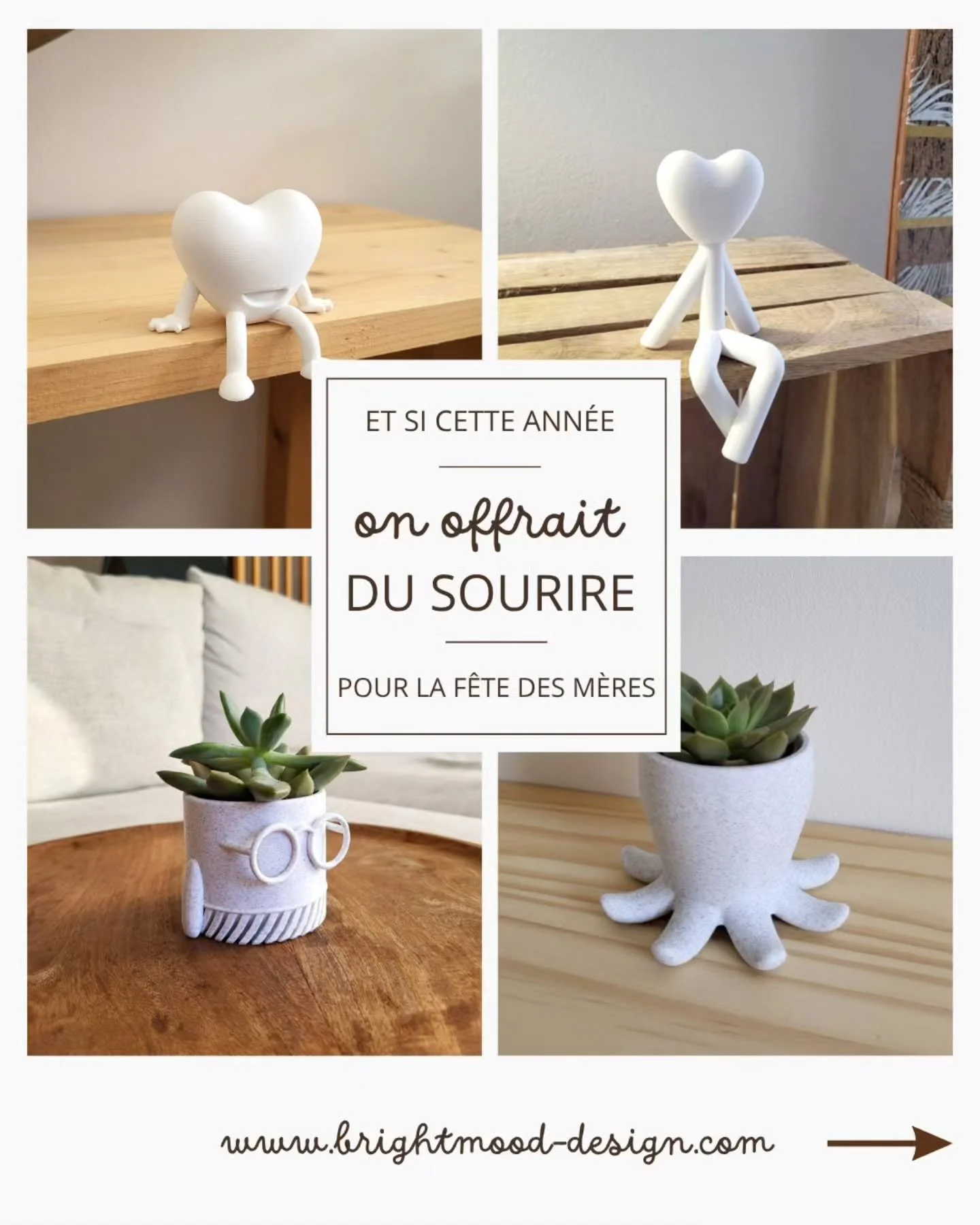 Bonjour &agrave; tous ! 😊

La f&ecirc;te des m&egrave;res approche &agrave; grands pas, et vous ne savez pas quoi lui offrir ? Les fleurs et les chocolats, &ccedil;a commence &agrave; aller. Surtout que &ccedil;a fait 6 ann&eacute;es cons&eacute;cut