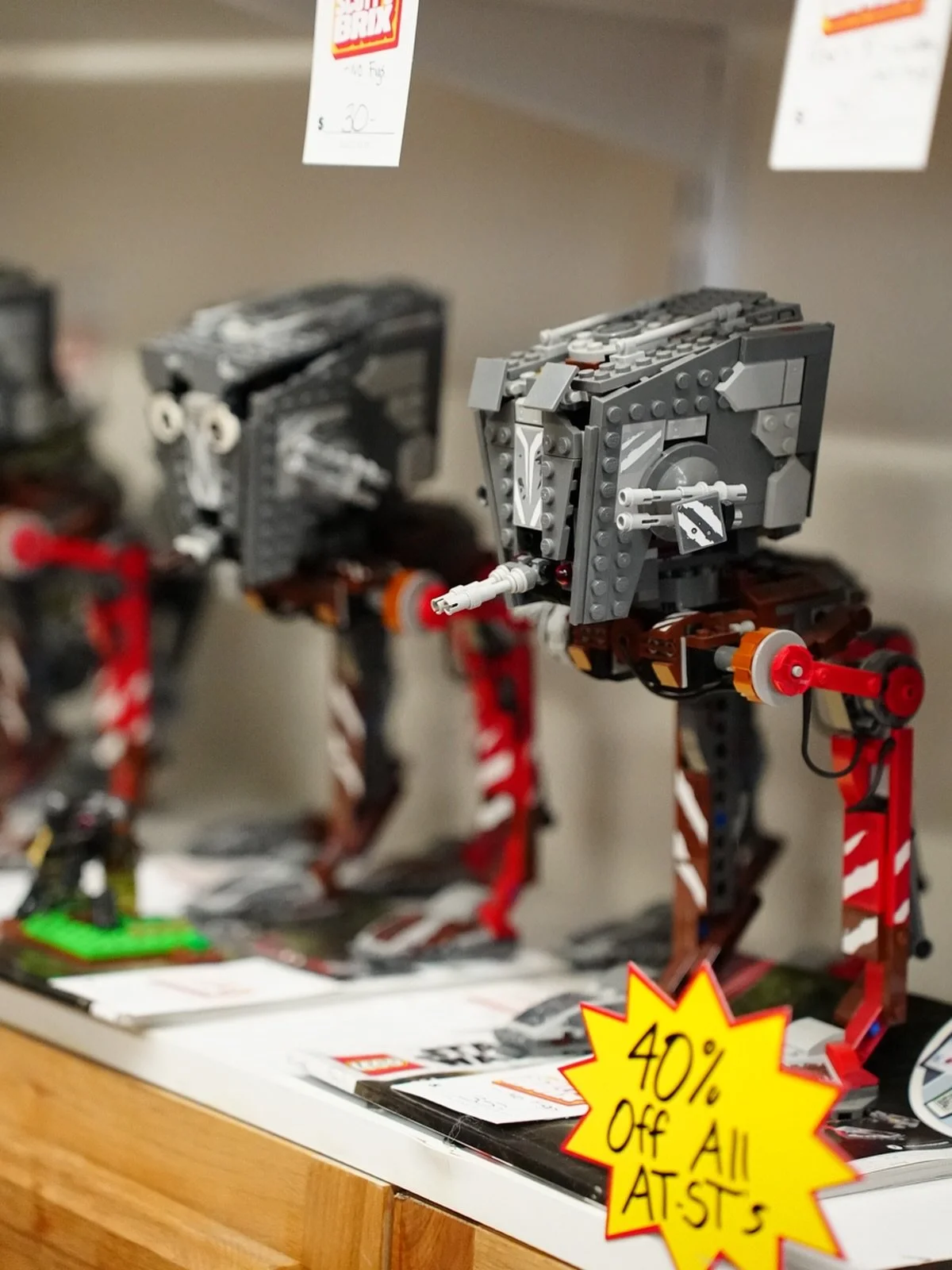 🚨 Sale Alert! 🚨 All AT-STs are 40% off at Scott&rsquo;s Brix &mdash; for a limited time only! Whether you&rsquo;re expanding your Star Wars collection or building your first Imperial army, now&rsquo;s the perfect time to grab this iconic set before
