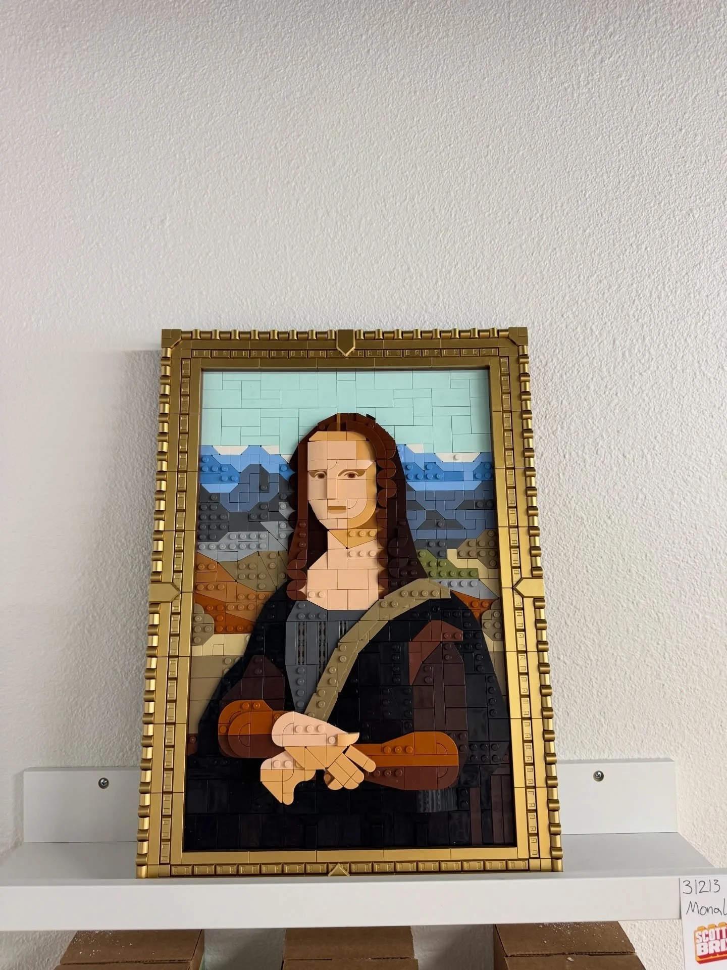 Classic paintings, brick by brick. 🎨🧱 Art history&mdash;now in LEGO form.