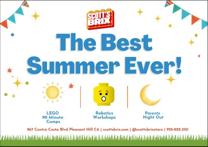 Get ready for the BEST SUMMER EVER at Scott&rsquo;s Brix ☀️🧱

From exciting building events to themed activities and special in-store fun, we&rsquo;ve got an incredible lineup planned all summer long. Make sure to check out our event calendar so you