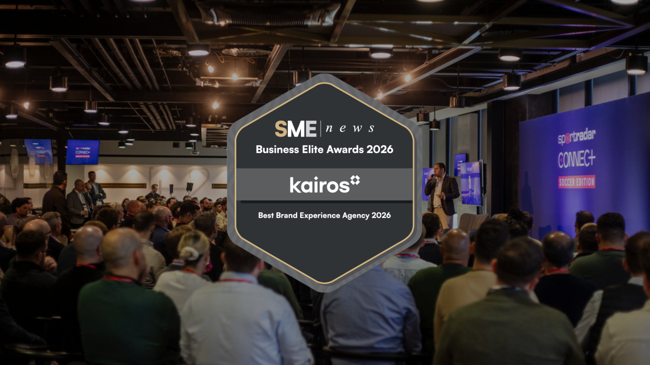 Kairos Global Named Best Brand Experience Agency 2026!