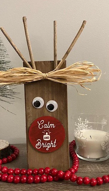 Calm and Bright Reindeer