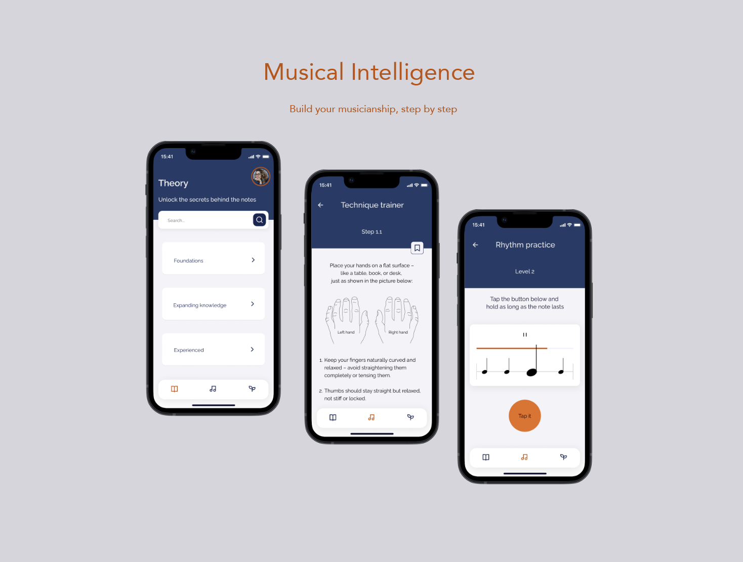 Musical intelligence App (work in progress)