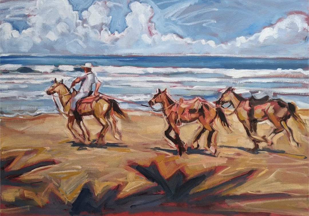 Jaco (2024). Oil on canvas, 60 x 80cm