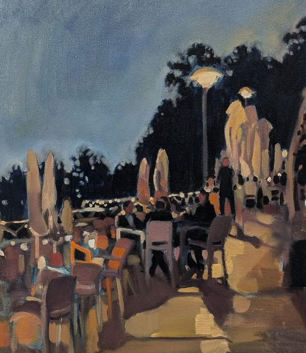 Untitled (2024), Oil on canvas, 40 x 50cm