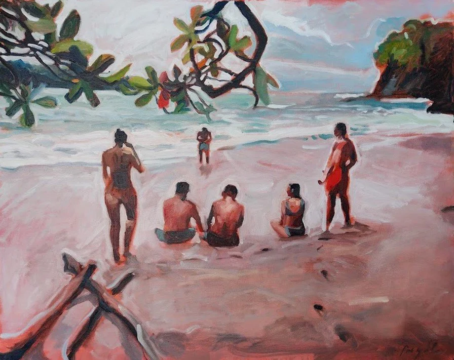 Manuel Antonio National Park (2021). Oil on canvas, 60 x 75cm
