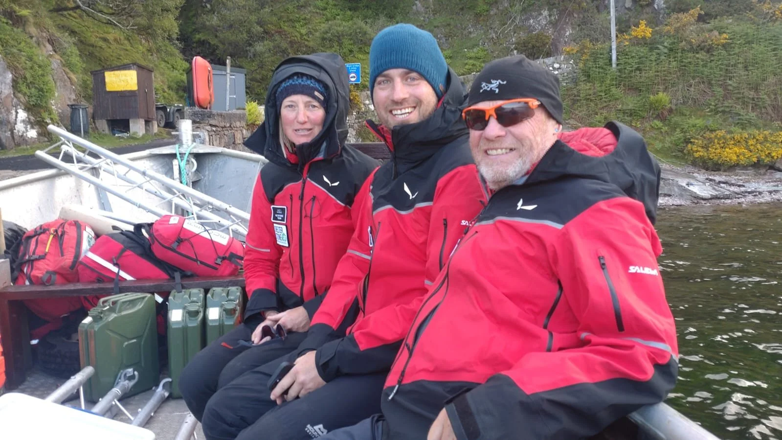 CWU 2025 response team on lighthouse boat.jpeg
