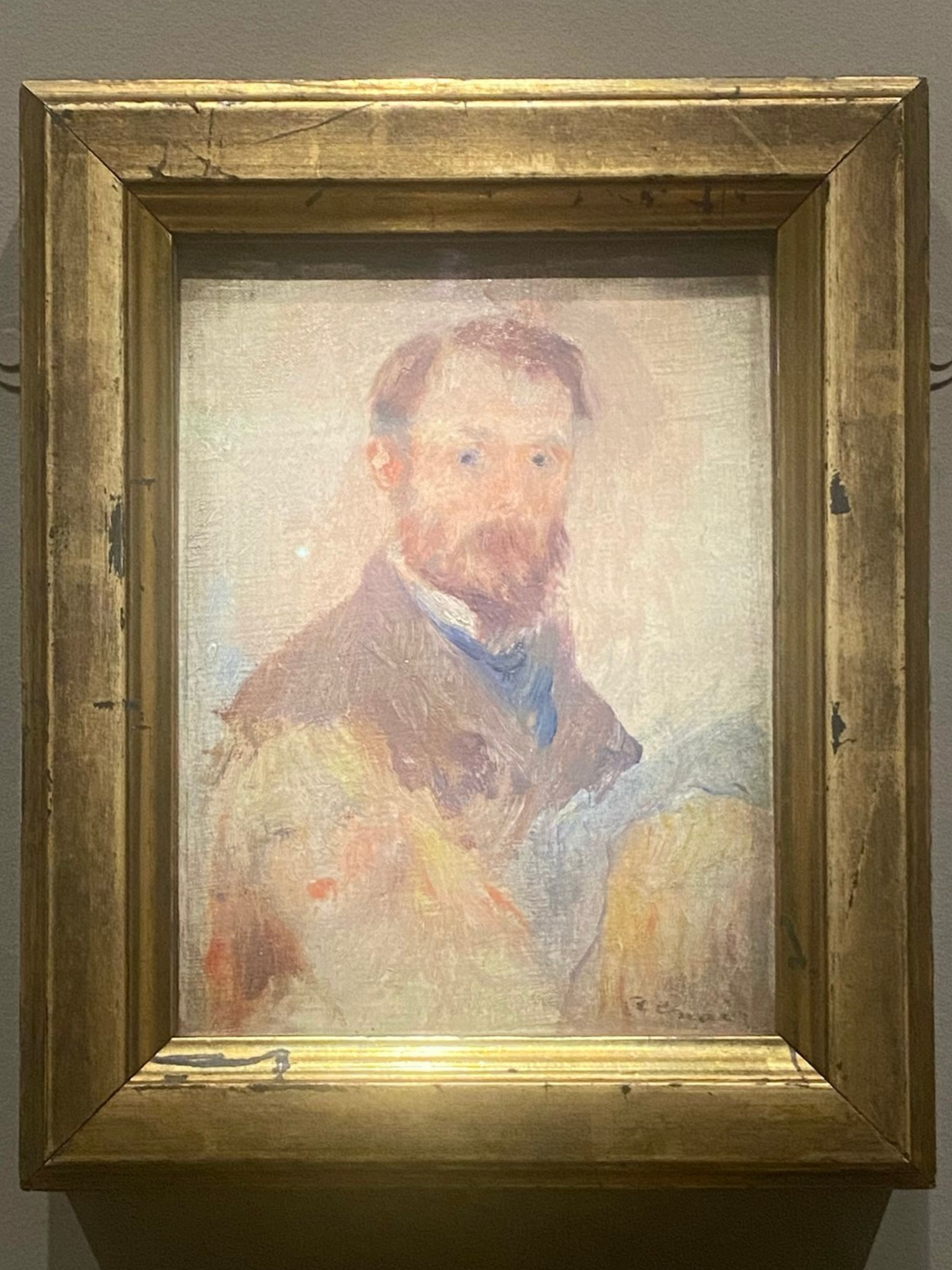 Self Portrait - Renoir - Musée d'Orsay