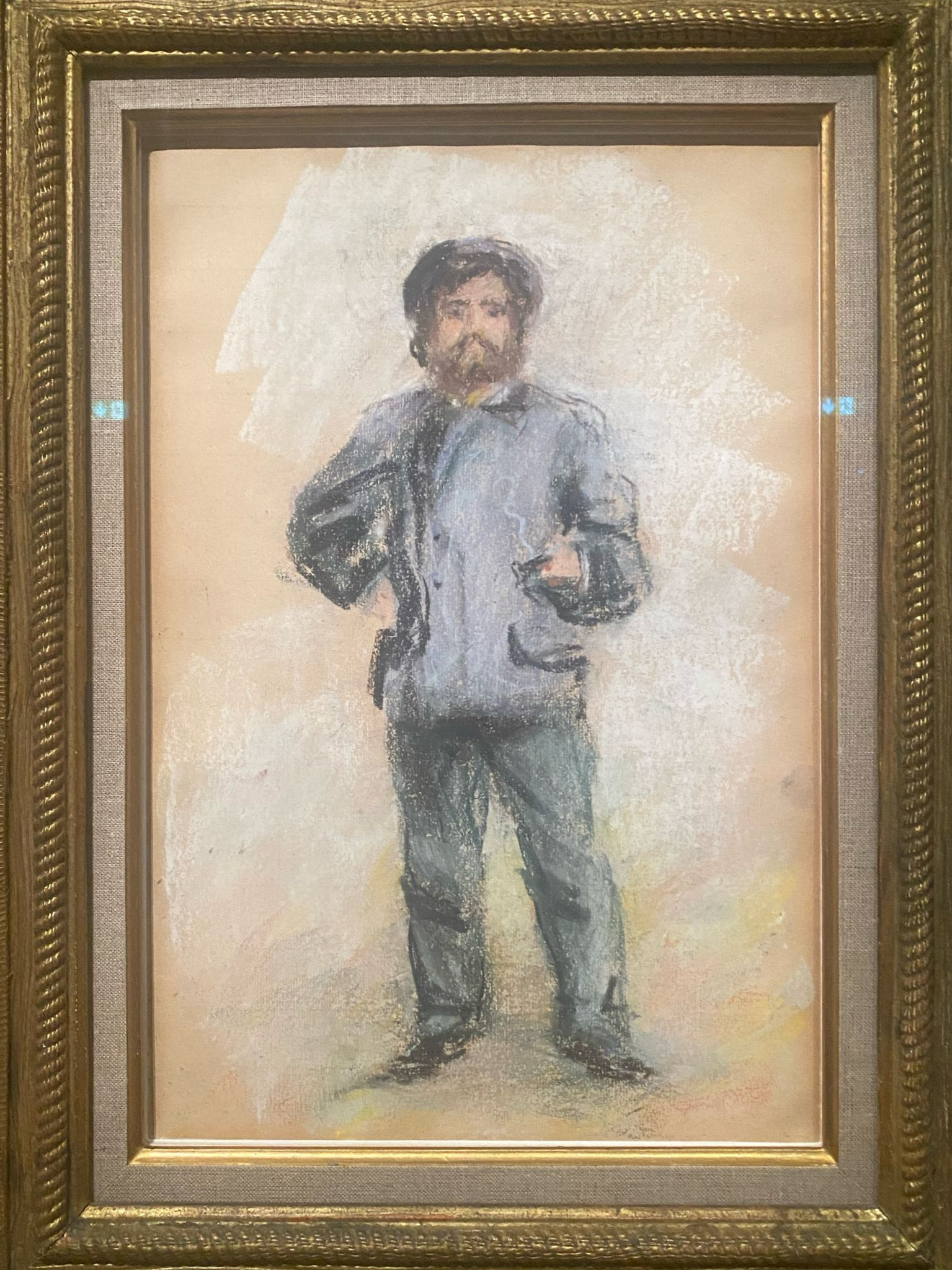 Pastel of Monet - Renoir - Musée Marmottan Monet