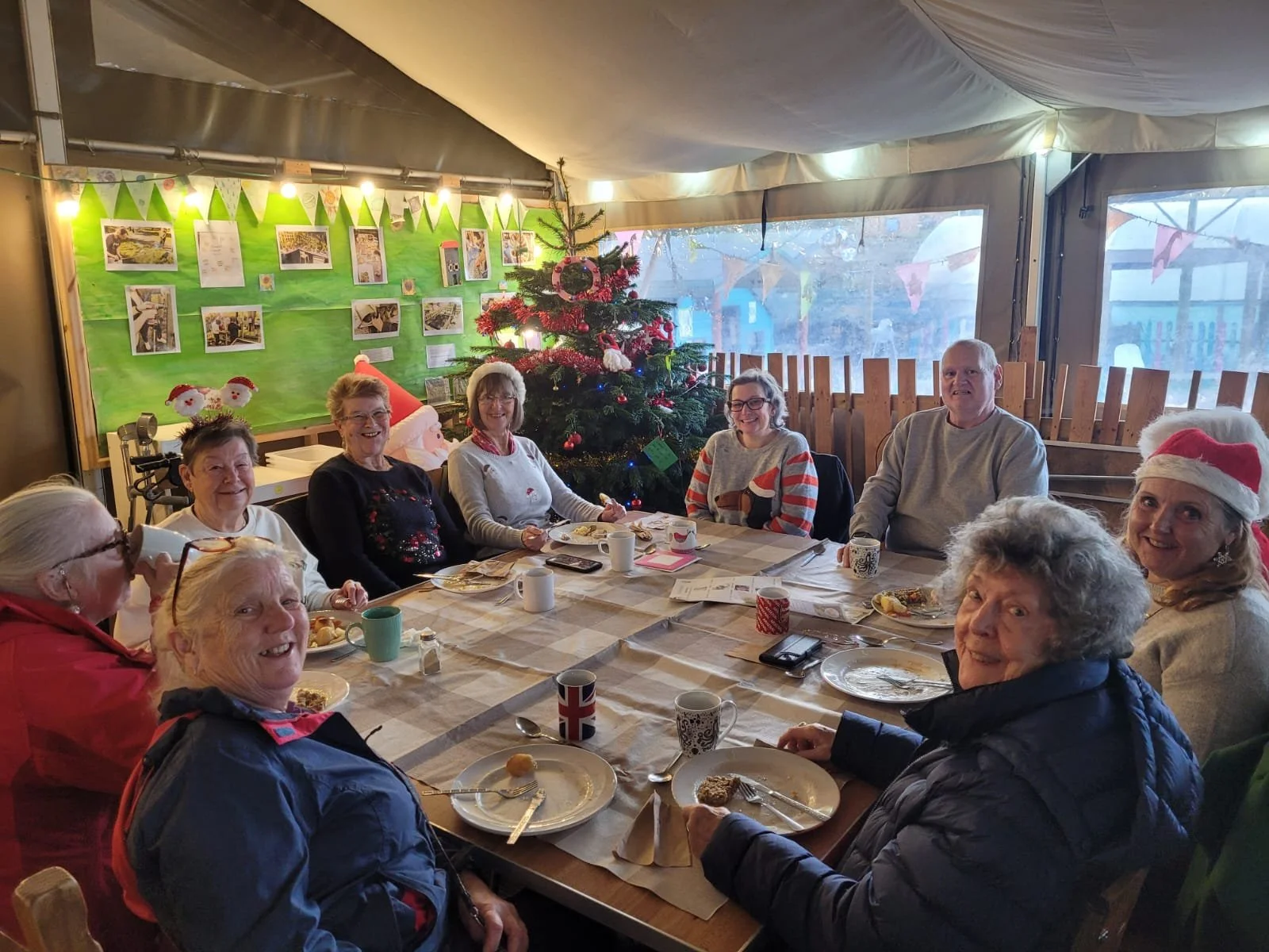 Community lunch at Redcatch Community Garden
