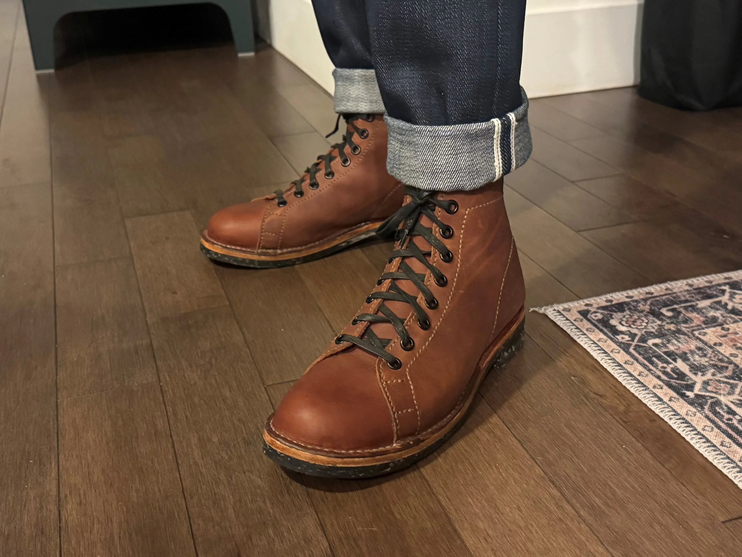 Uncle Dan's lace to toe