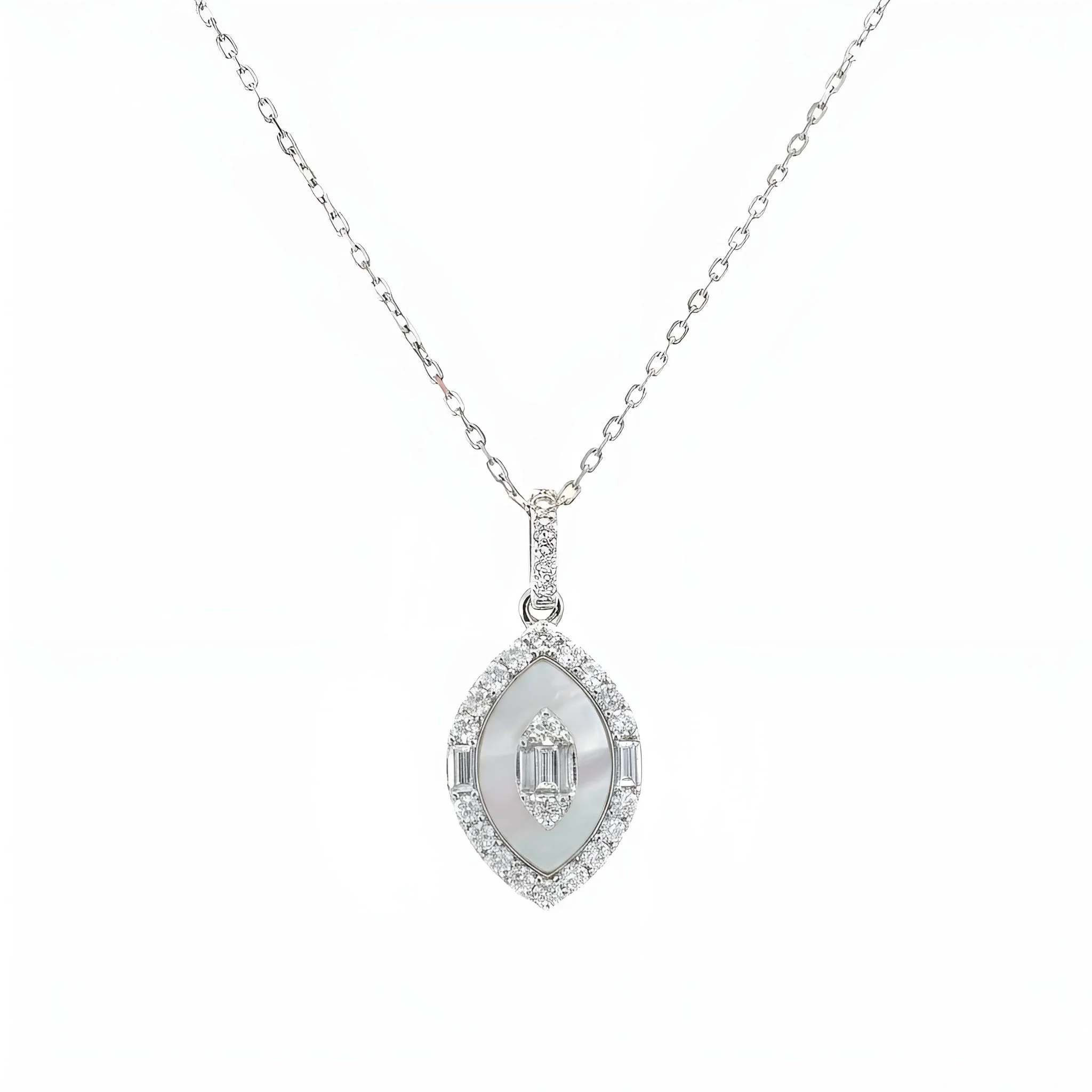 Royal Radiance Diamond and Pearl Necklace