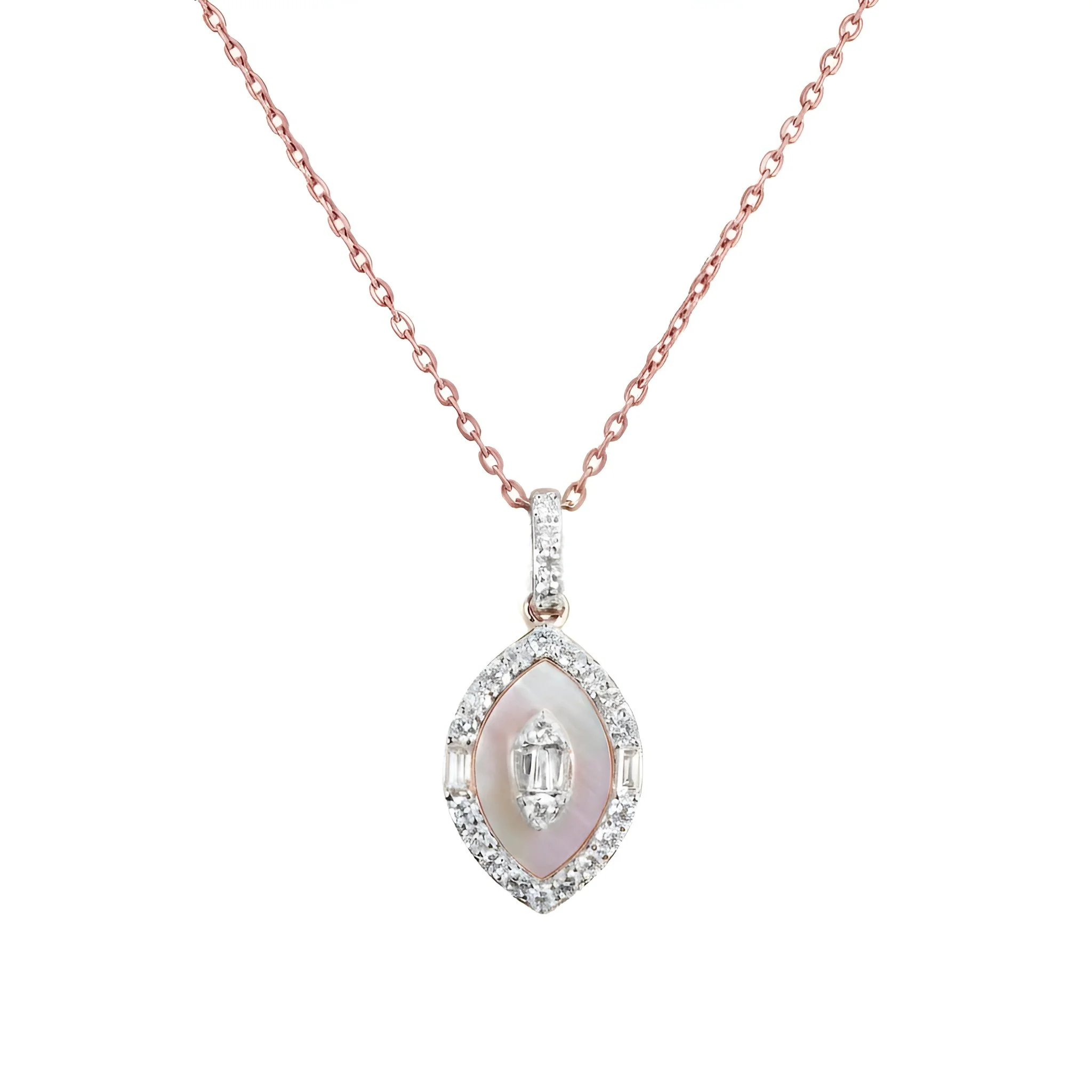 Marquise Diamond Elegance Pendant