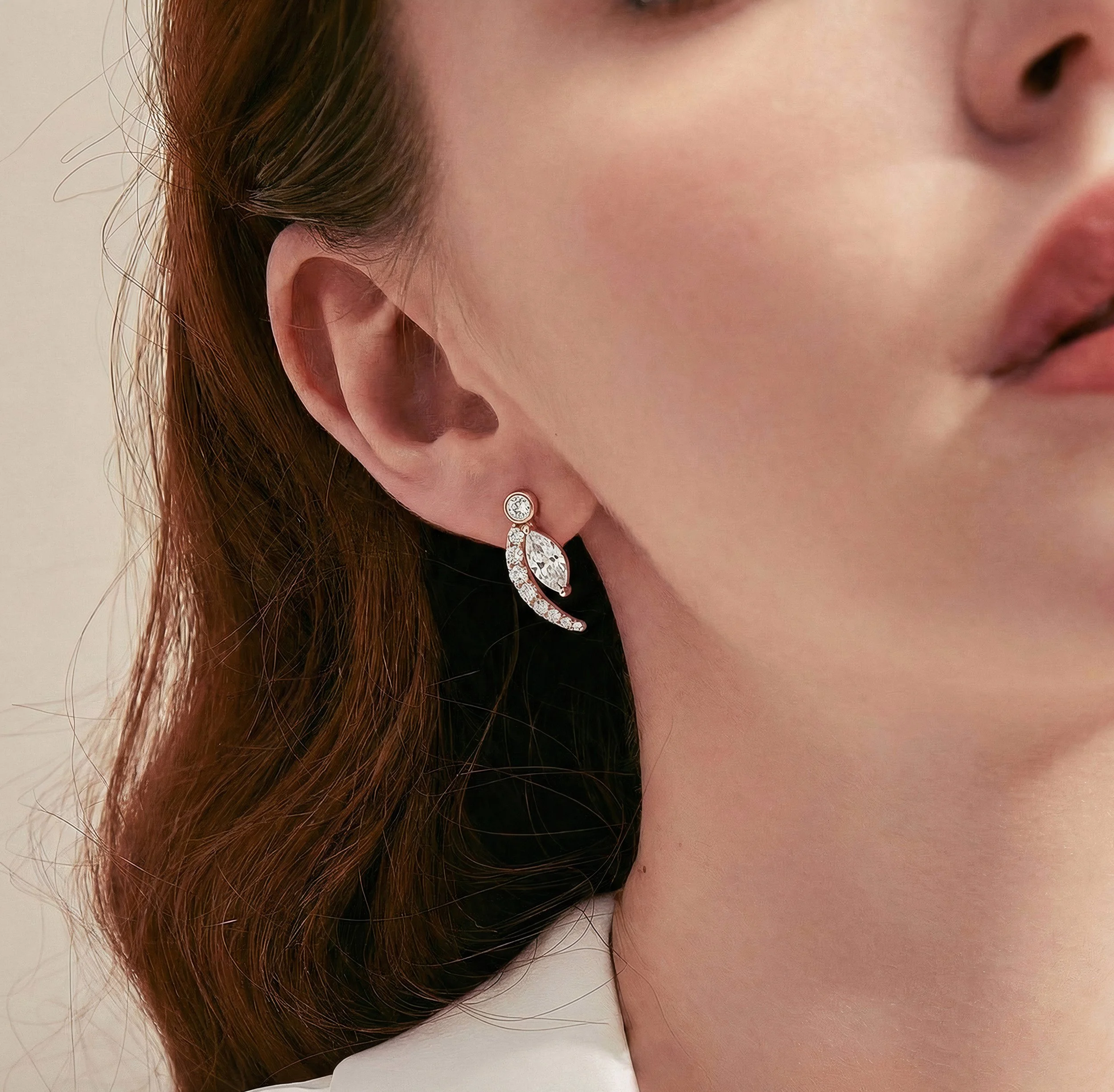 Diamond earrings