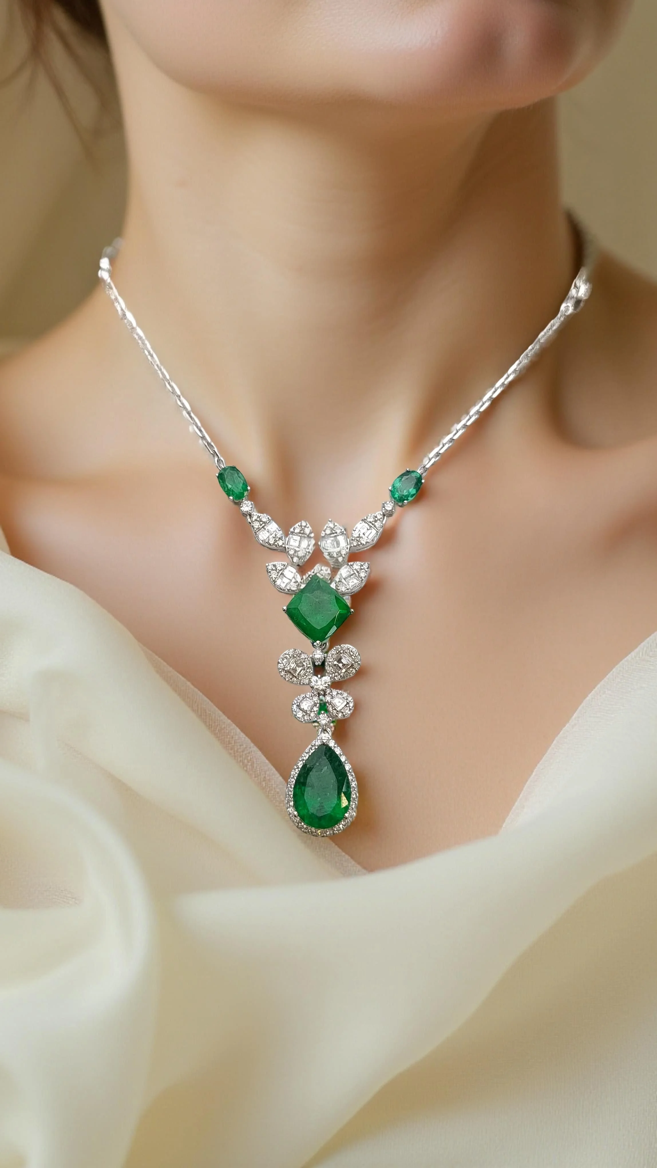 Emerald Majesty Necklace