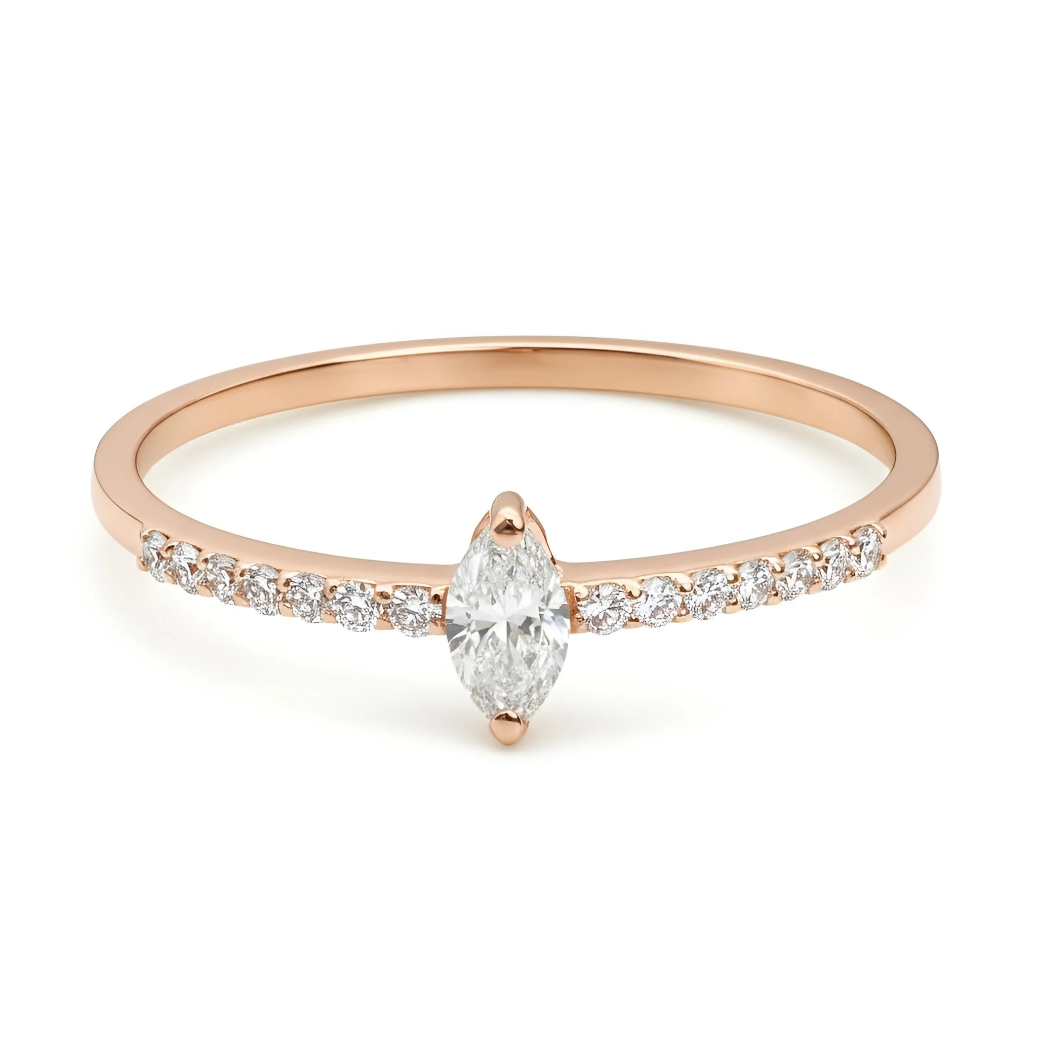 Starlight Marquise Elegance Diamond Ring
