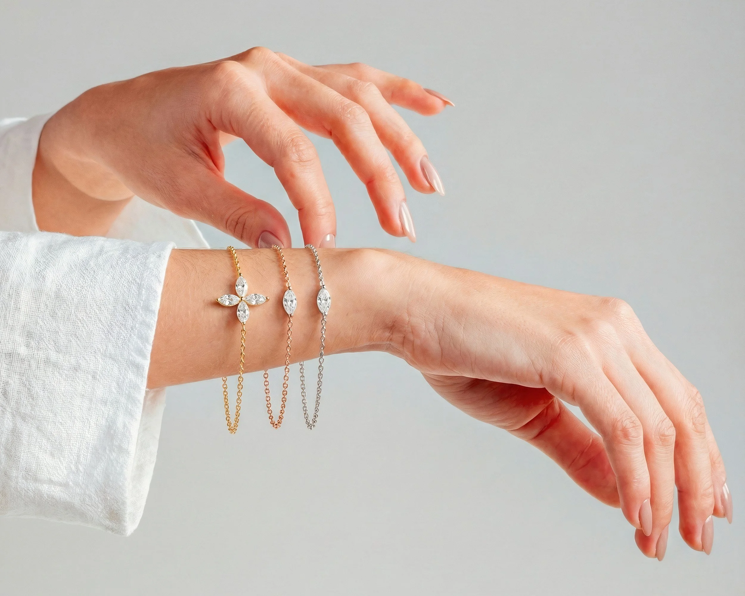 Elegant diamond bracelets for everyday brilliance.
