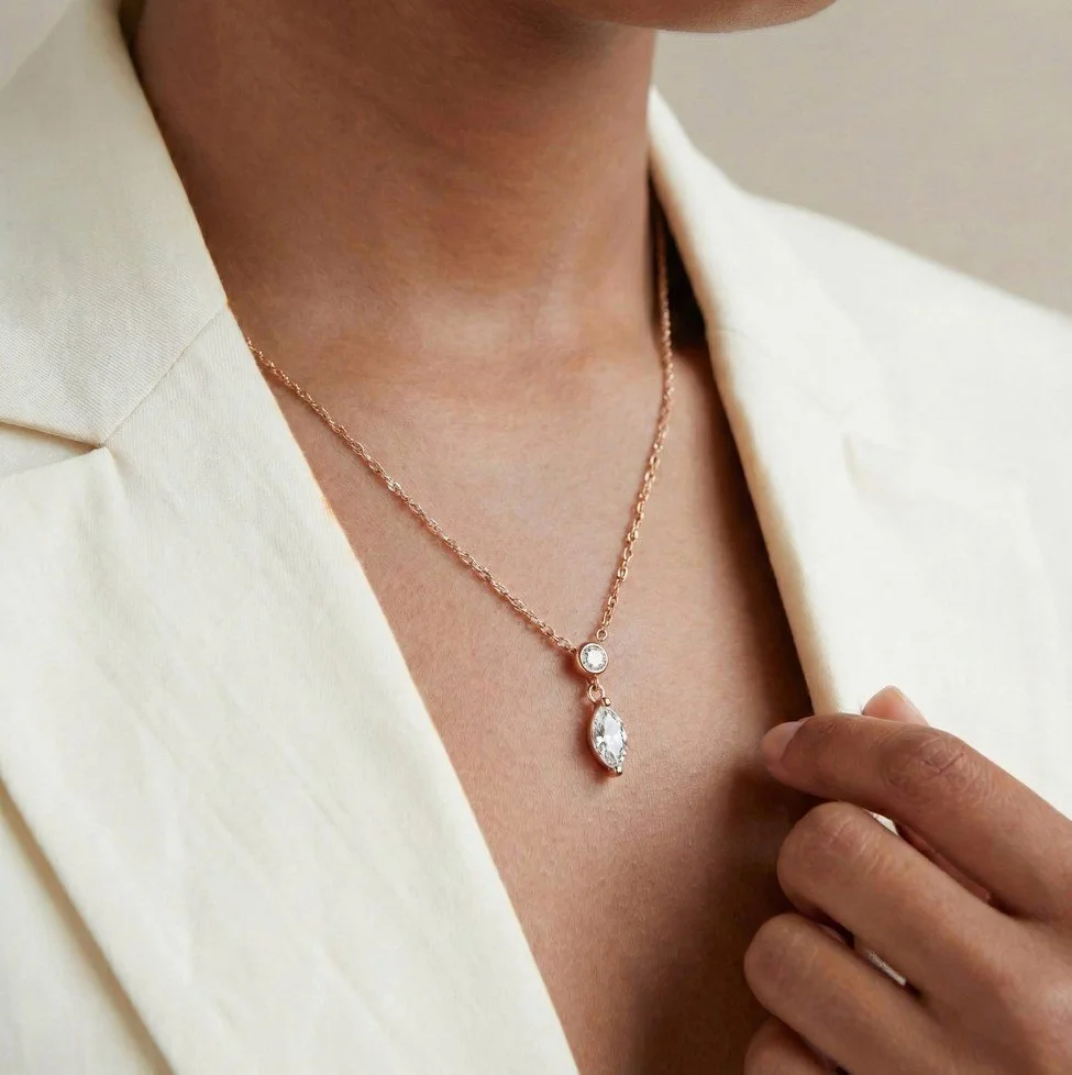 Love Eternal necklace in rose gold