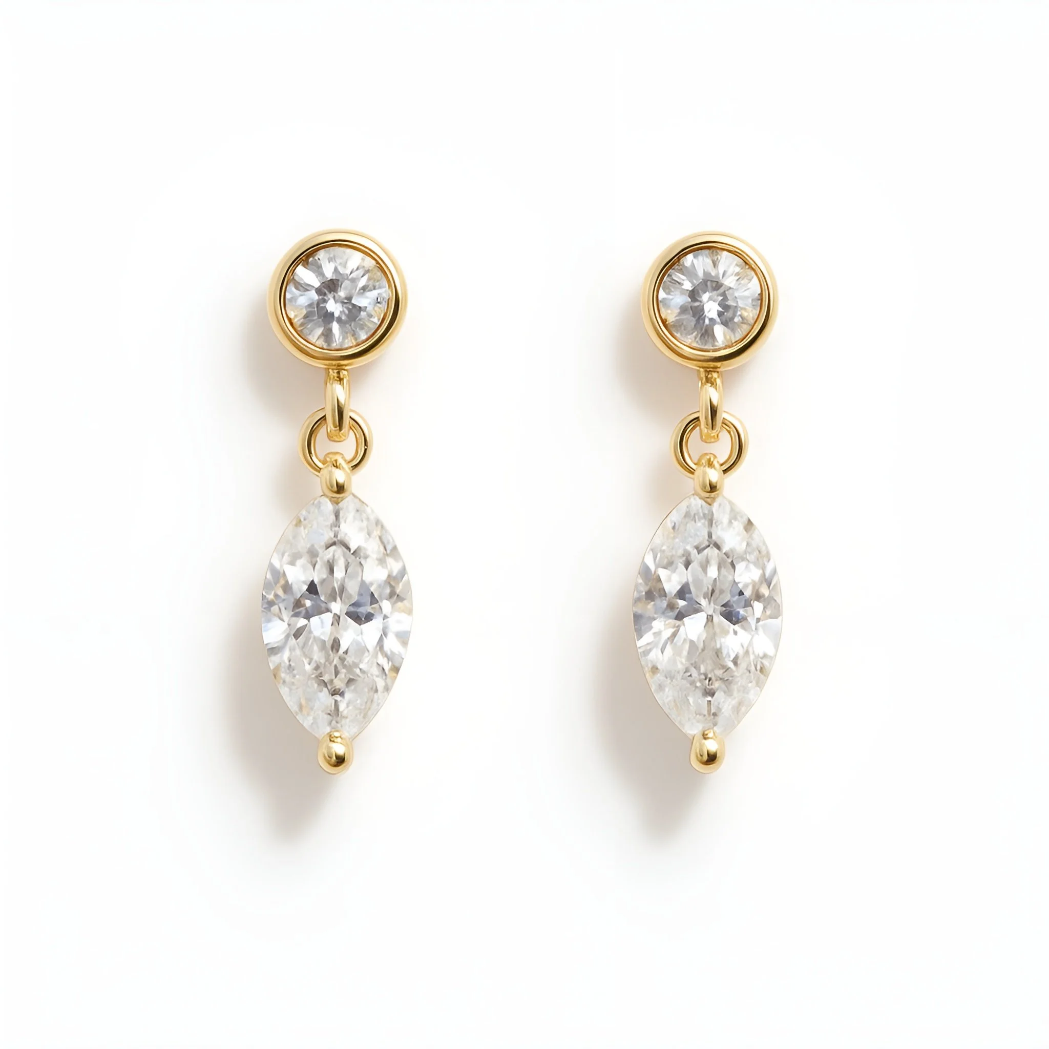 Enchanted Marquise Diamond Drop Earrings