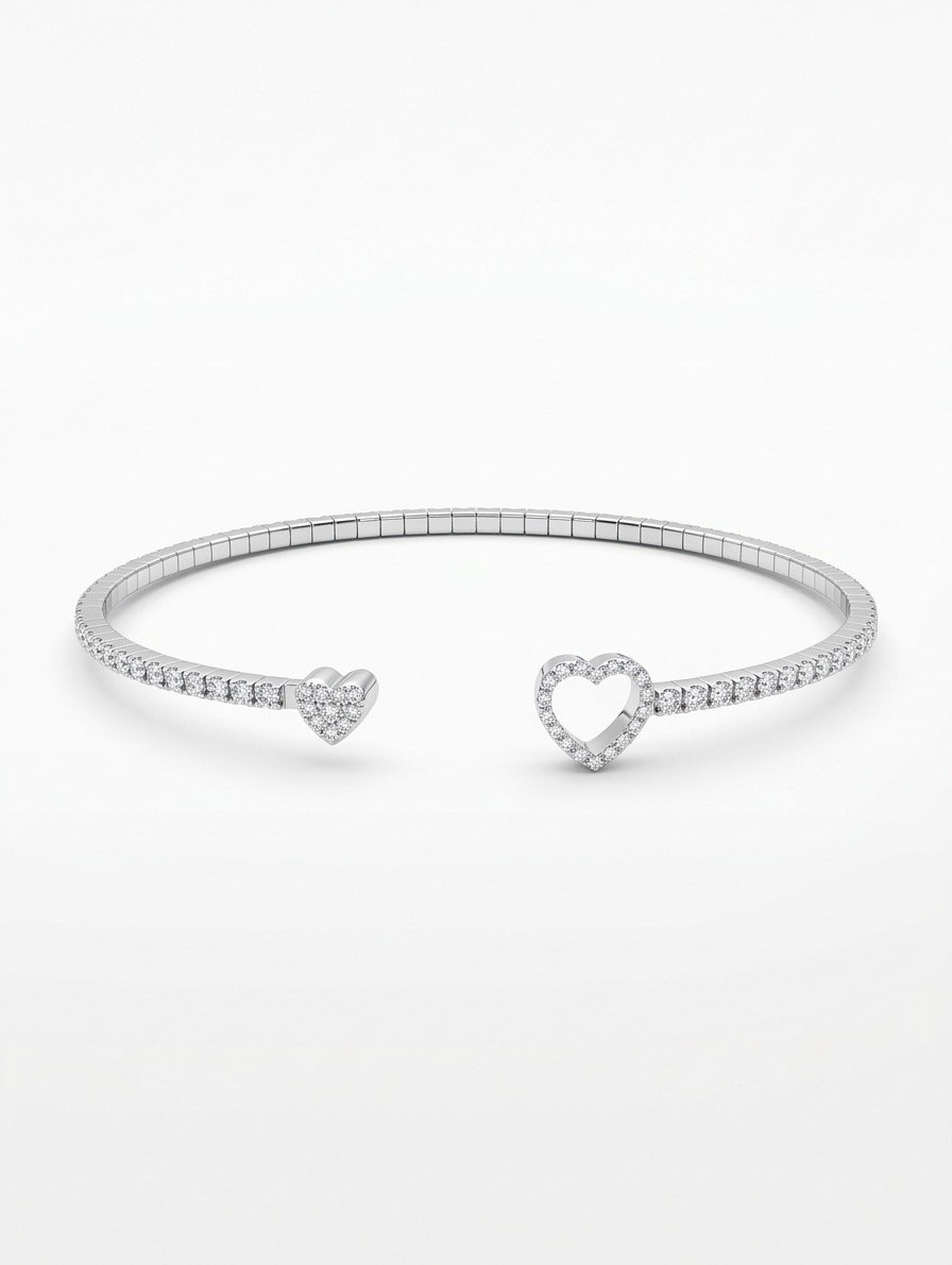 Lab diamond earrings