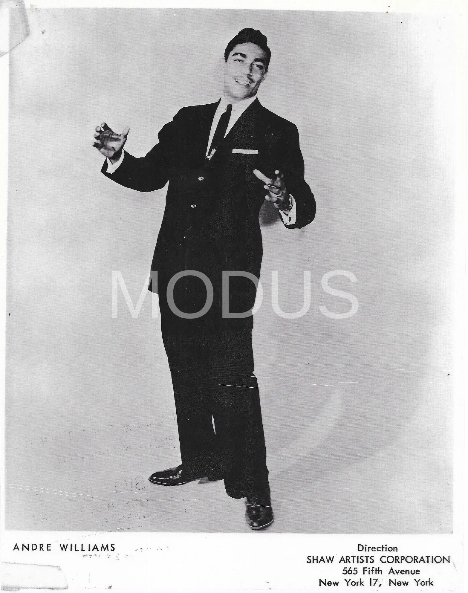 Andre Williams - Shaw Artists