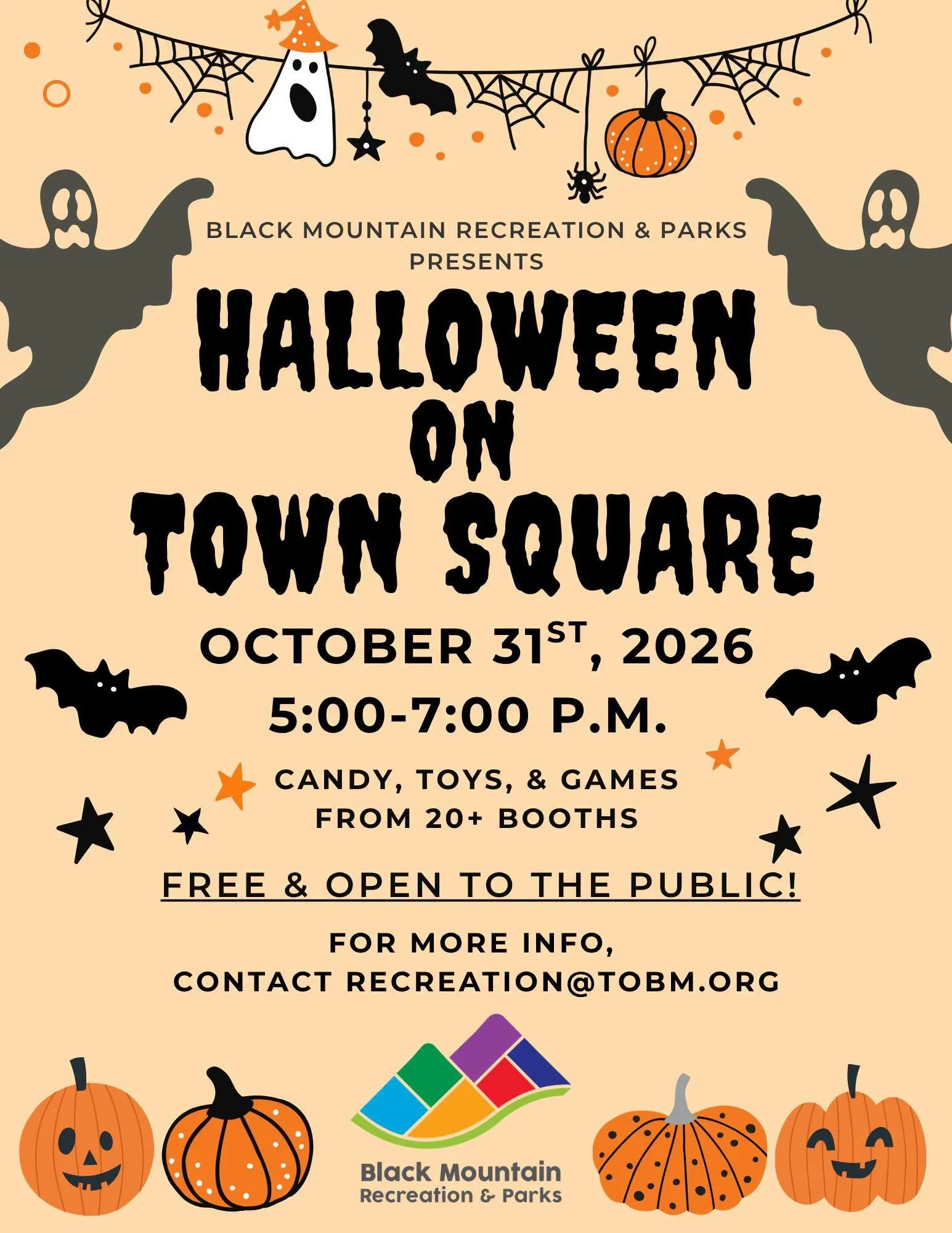 No trick! Halloween is all treat in Black Mountain, NC