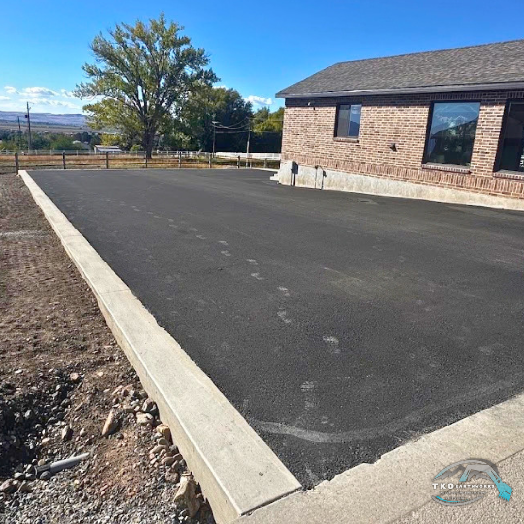 After - Asphalt prep
