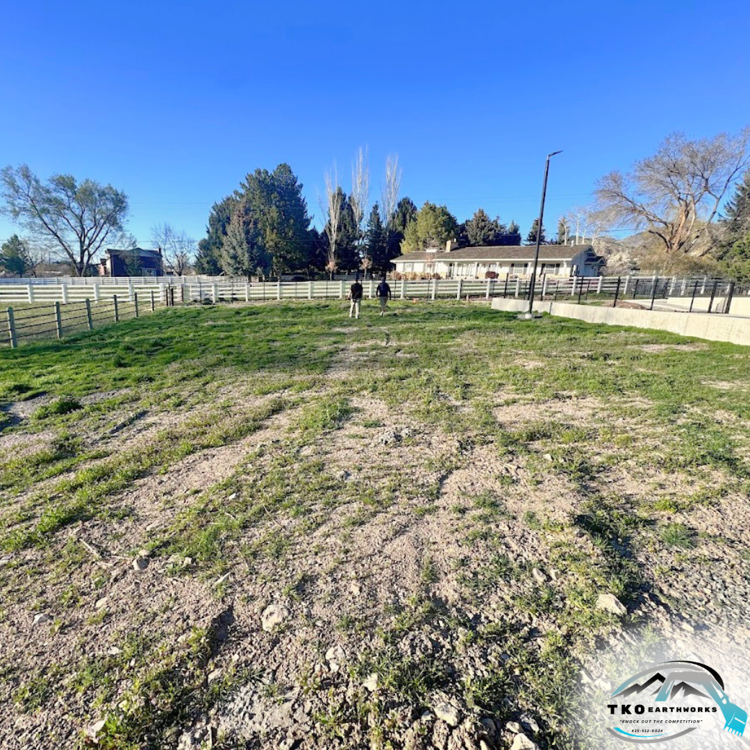 Before - Grading / Leveling