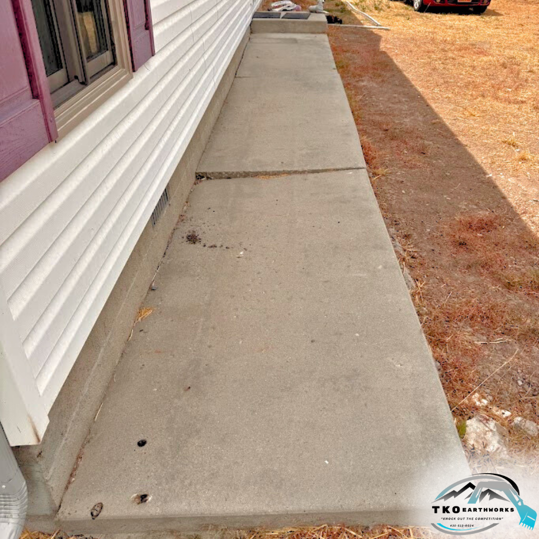 Before - Concrete Demo / Removal