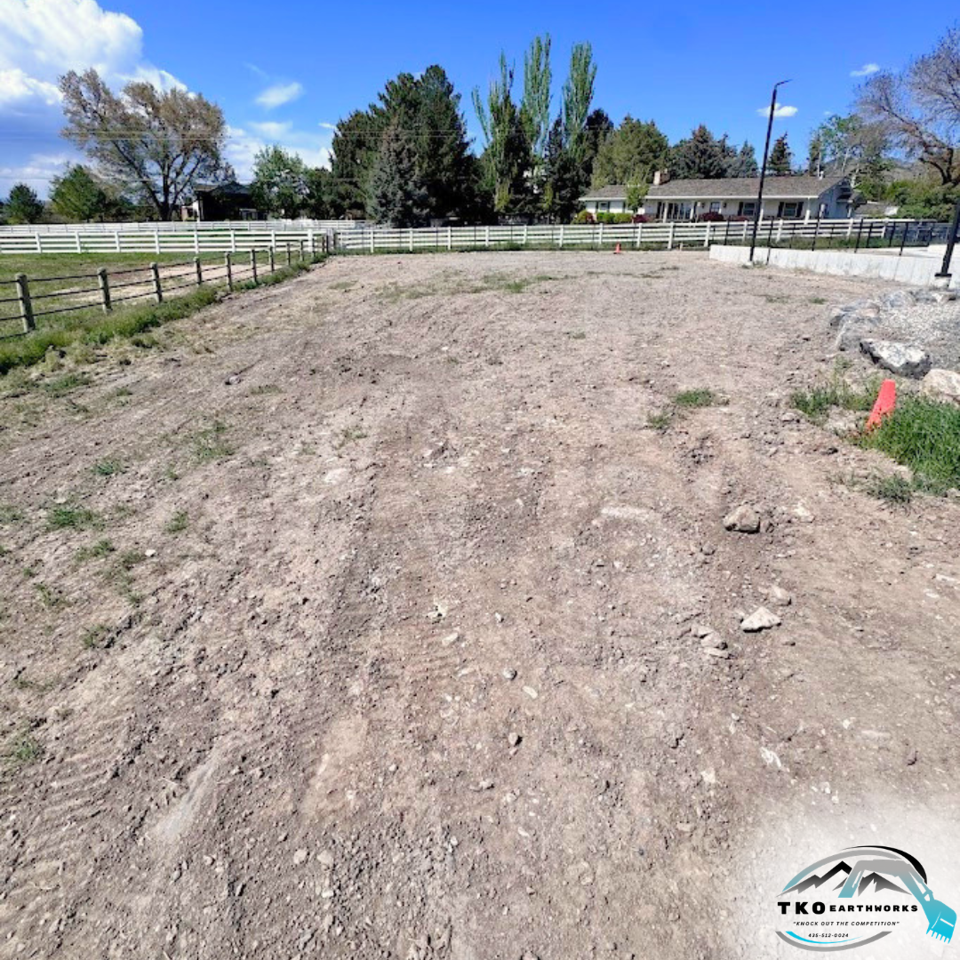 After - Grading / Leveling
