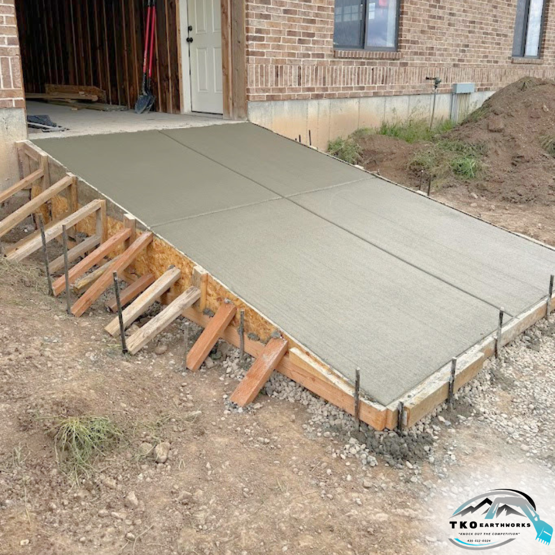 Concrete Ramp Pour