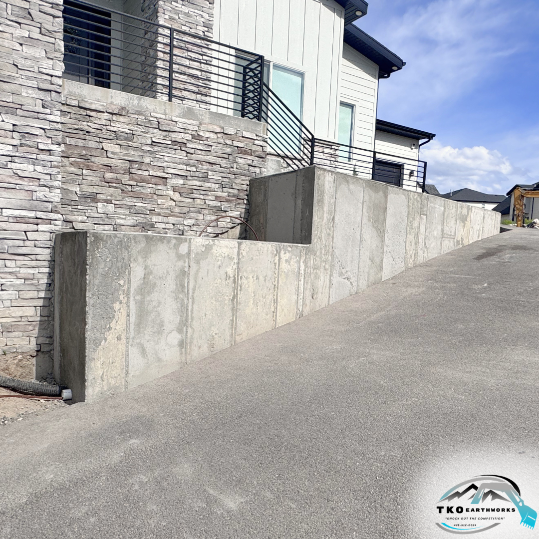 Concrete Walls with Grange Construction