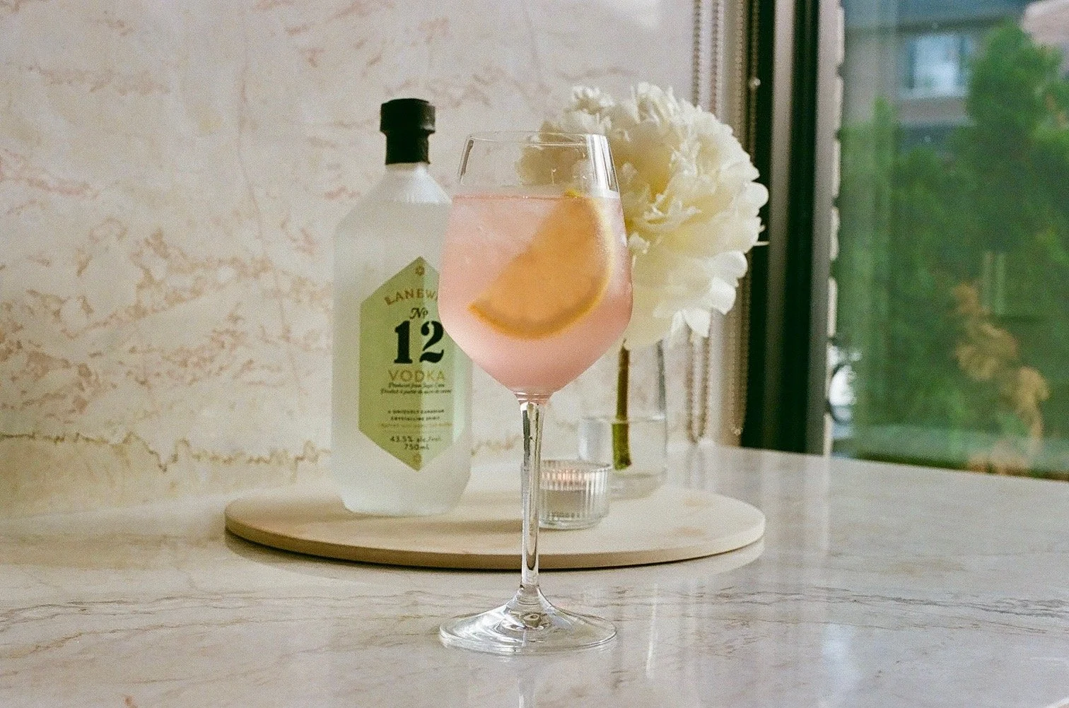 Rhubarb Spritz - In collaboration with Laneway Distillers.