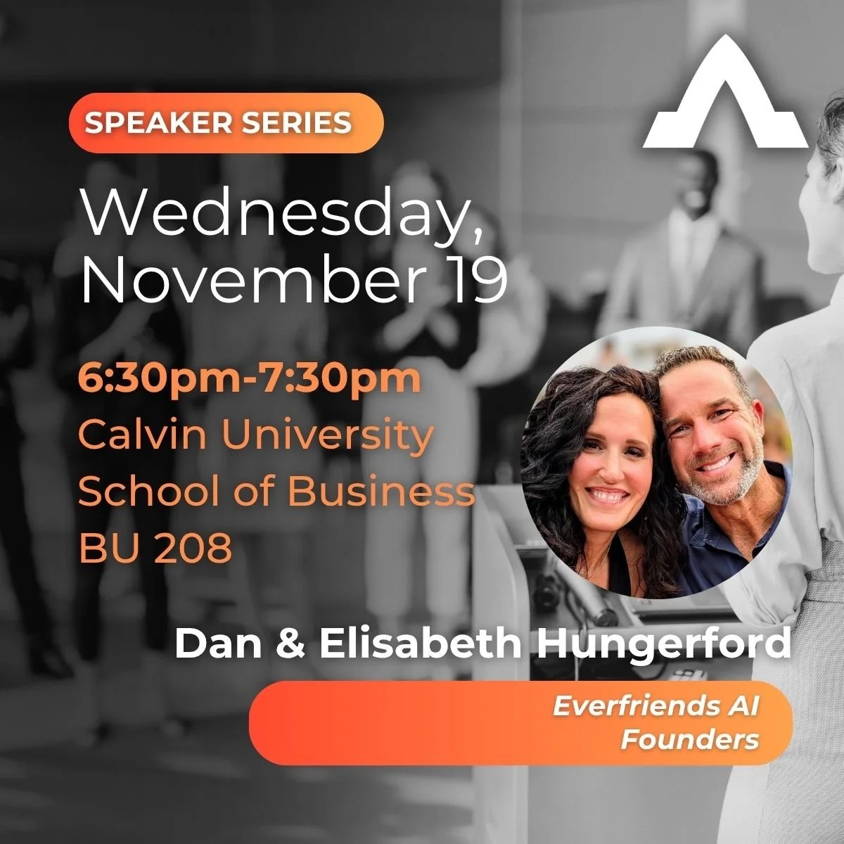 Speaker Series: Dan & Elisabeth Hungerford
