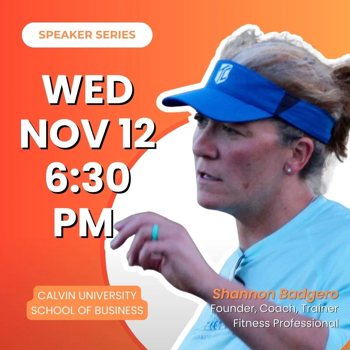Speaker Series: Shannon Badgero