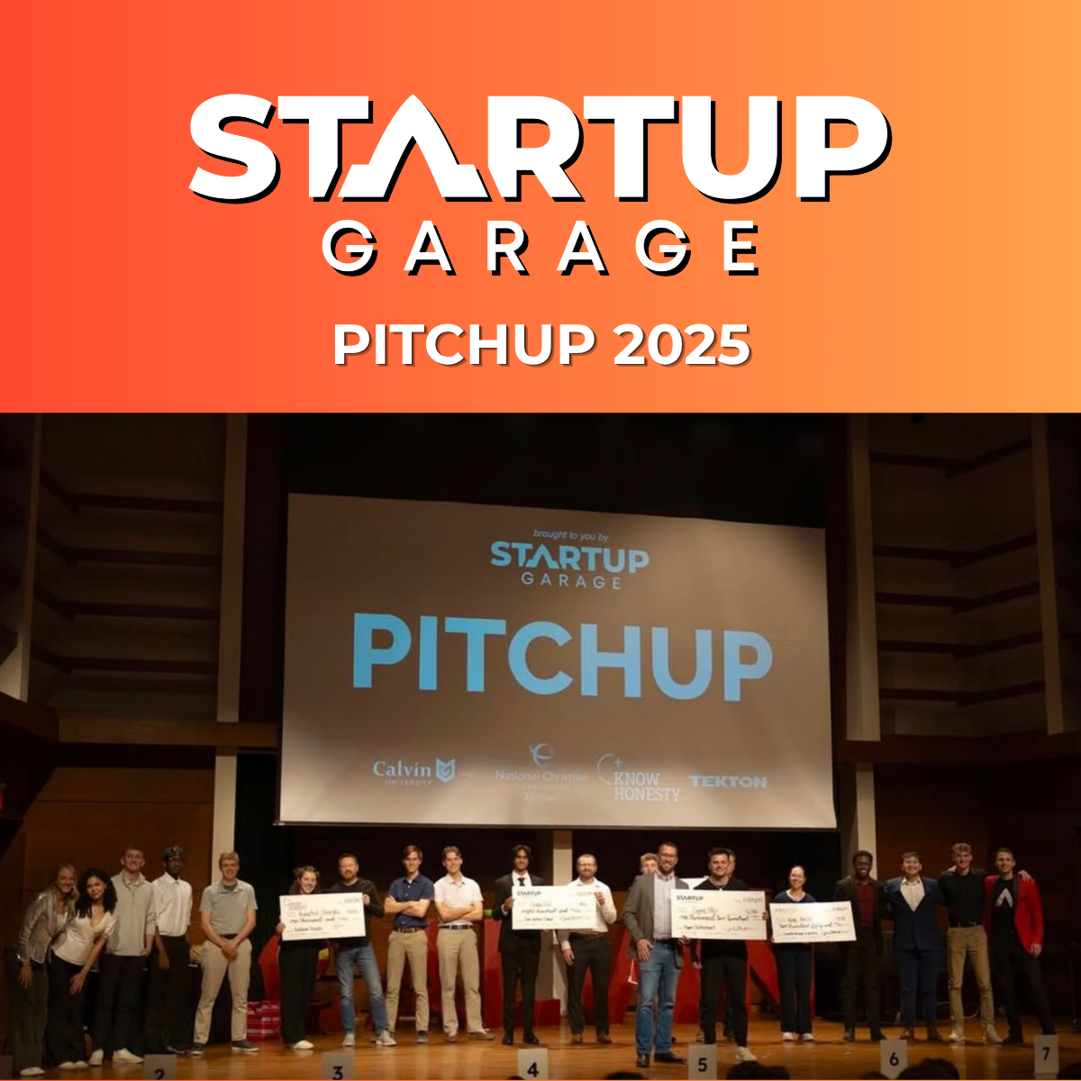 Pitchup 2025 - Startup Garage at Calvin University