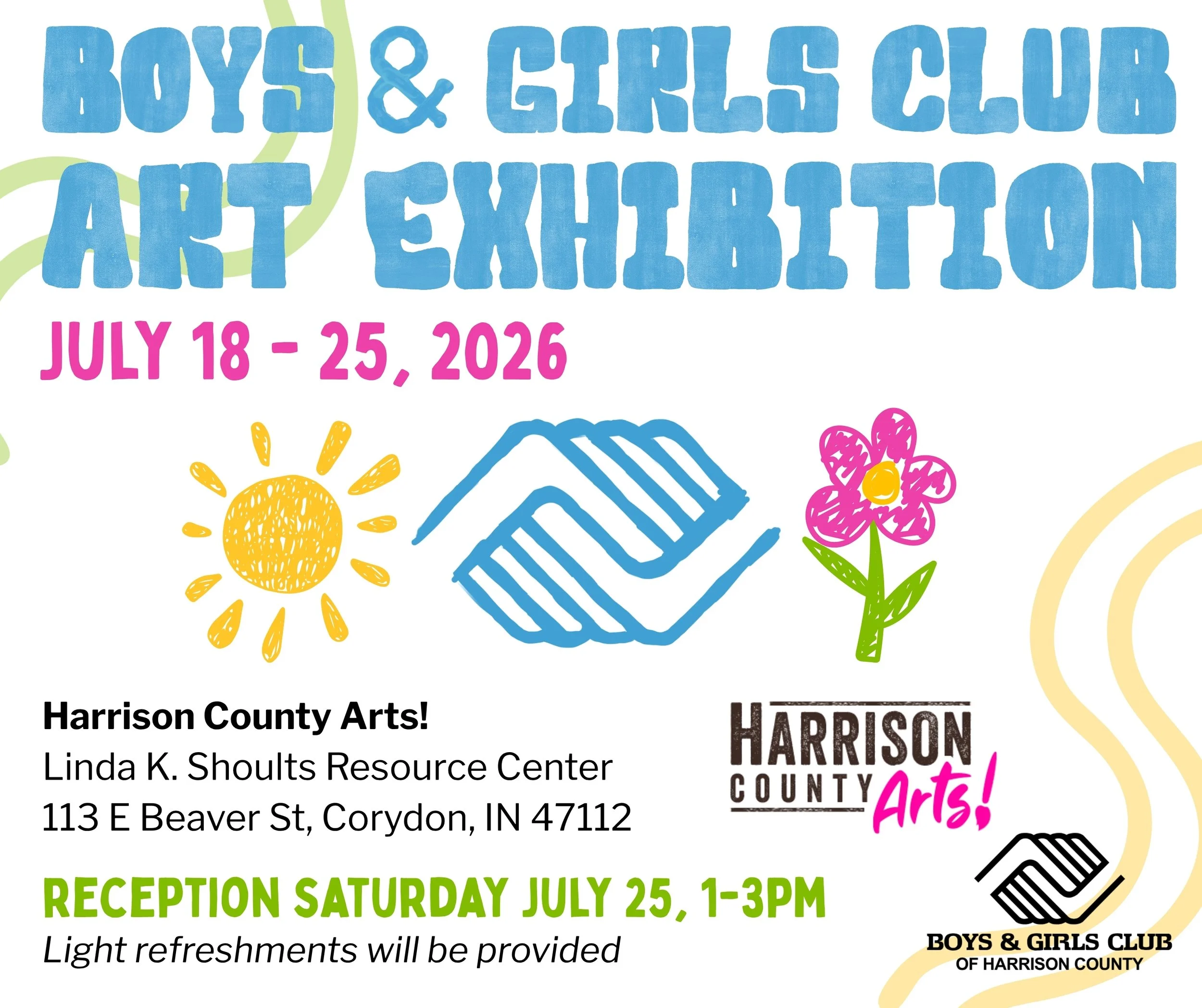 BGC Art Exhibition at Harrison County Arts
