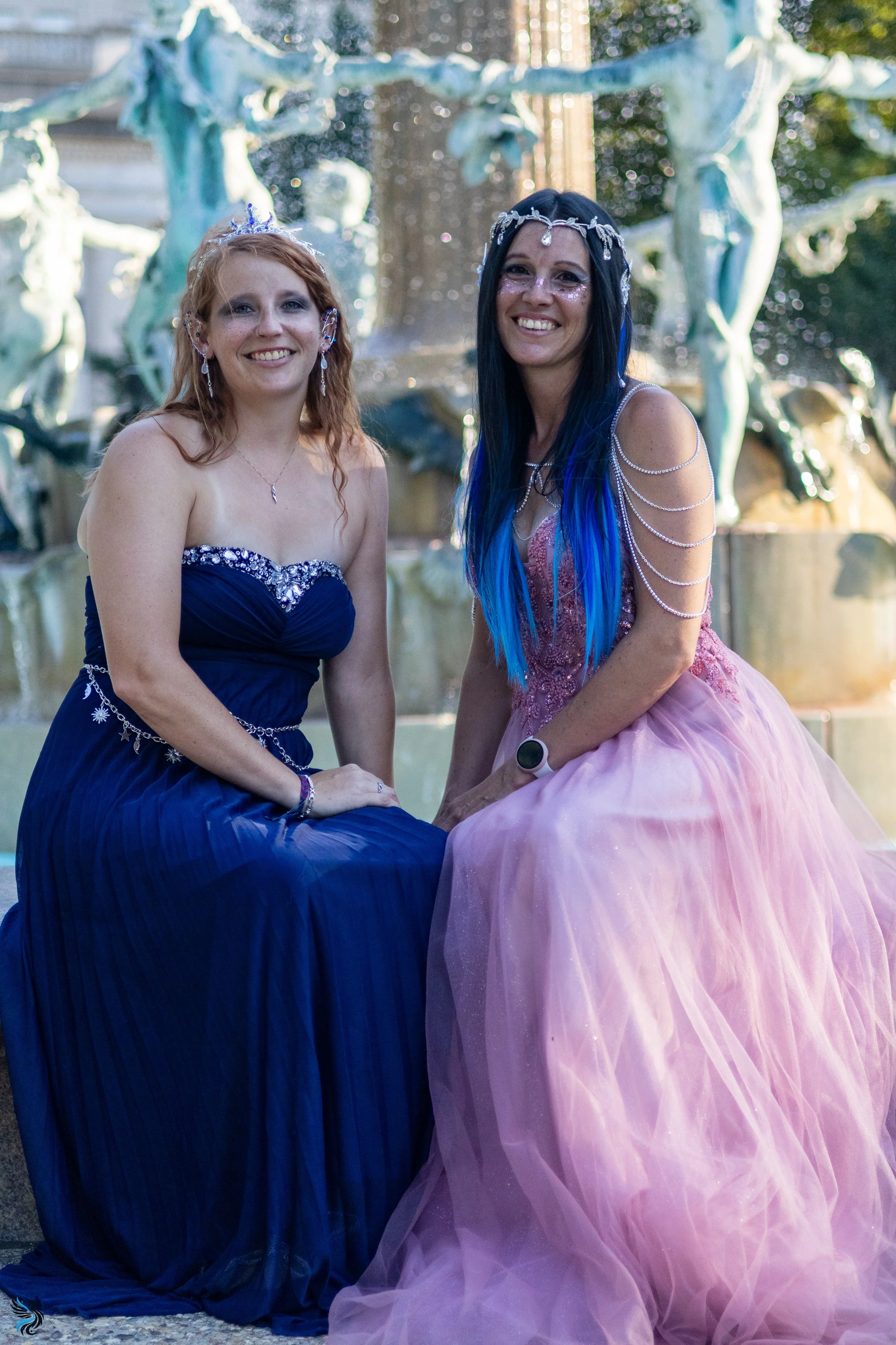 Rachel & Kaitlyn Depew Fountain-2.jpg