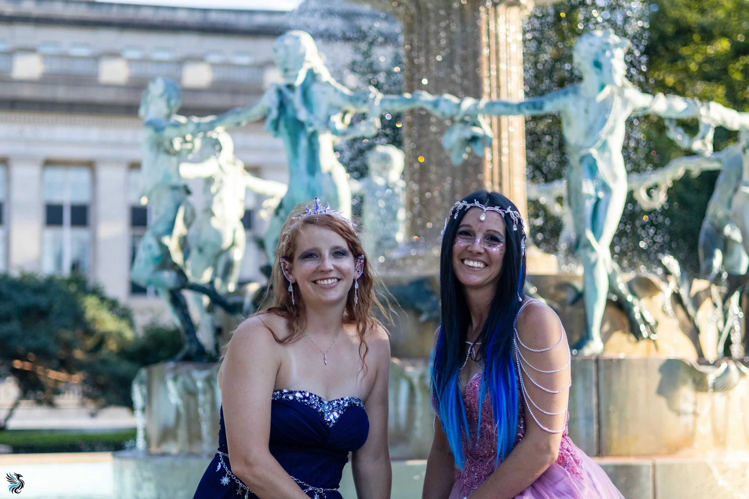 Rachel & Kaitlyn Depew Fountain-1.jpg
