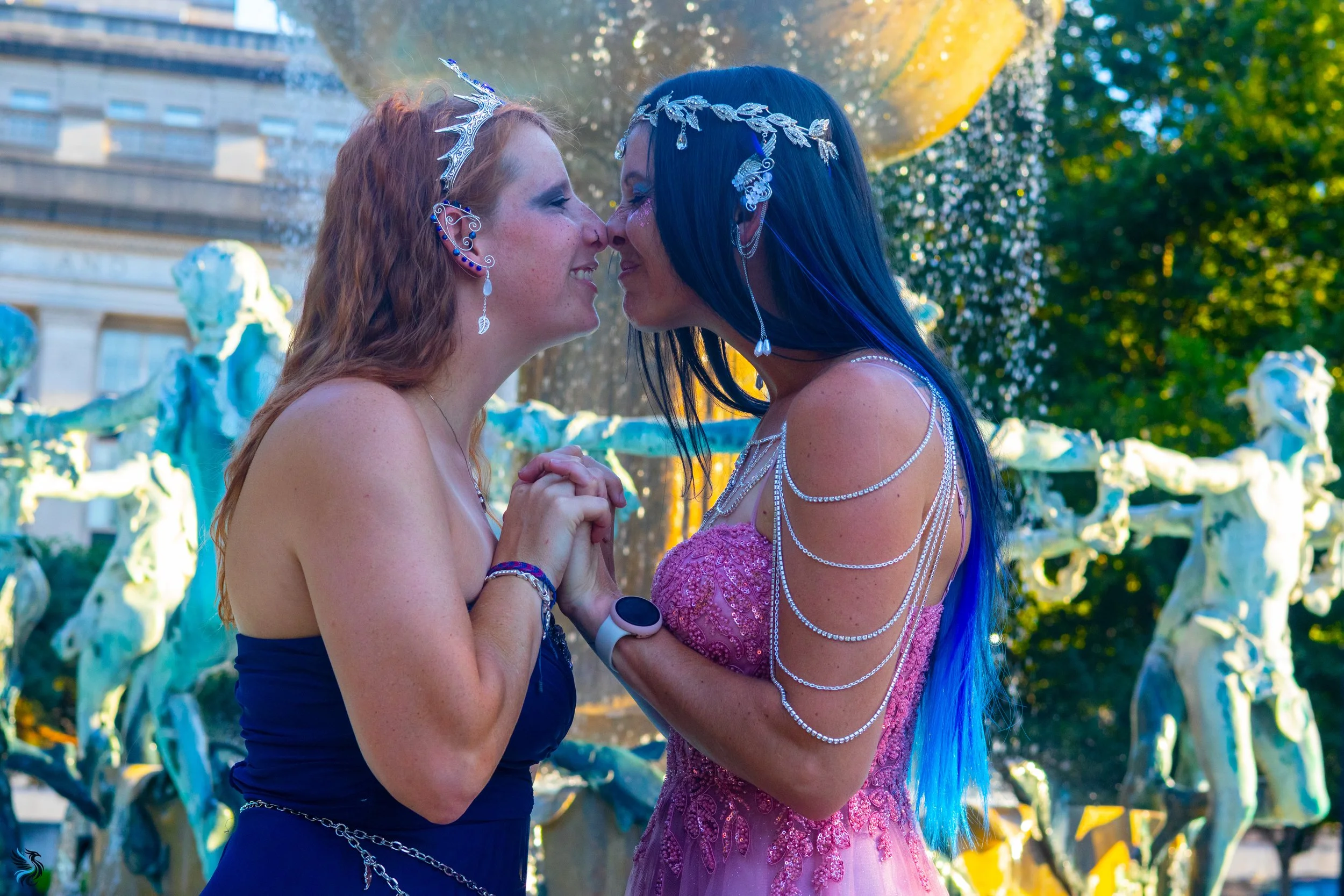 Rachel & Kaitlyn Depew Fountain-25.jpg