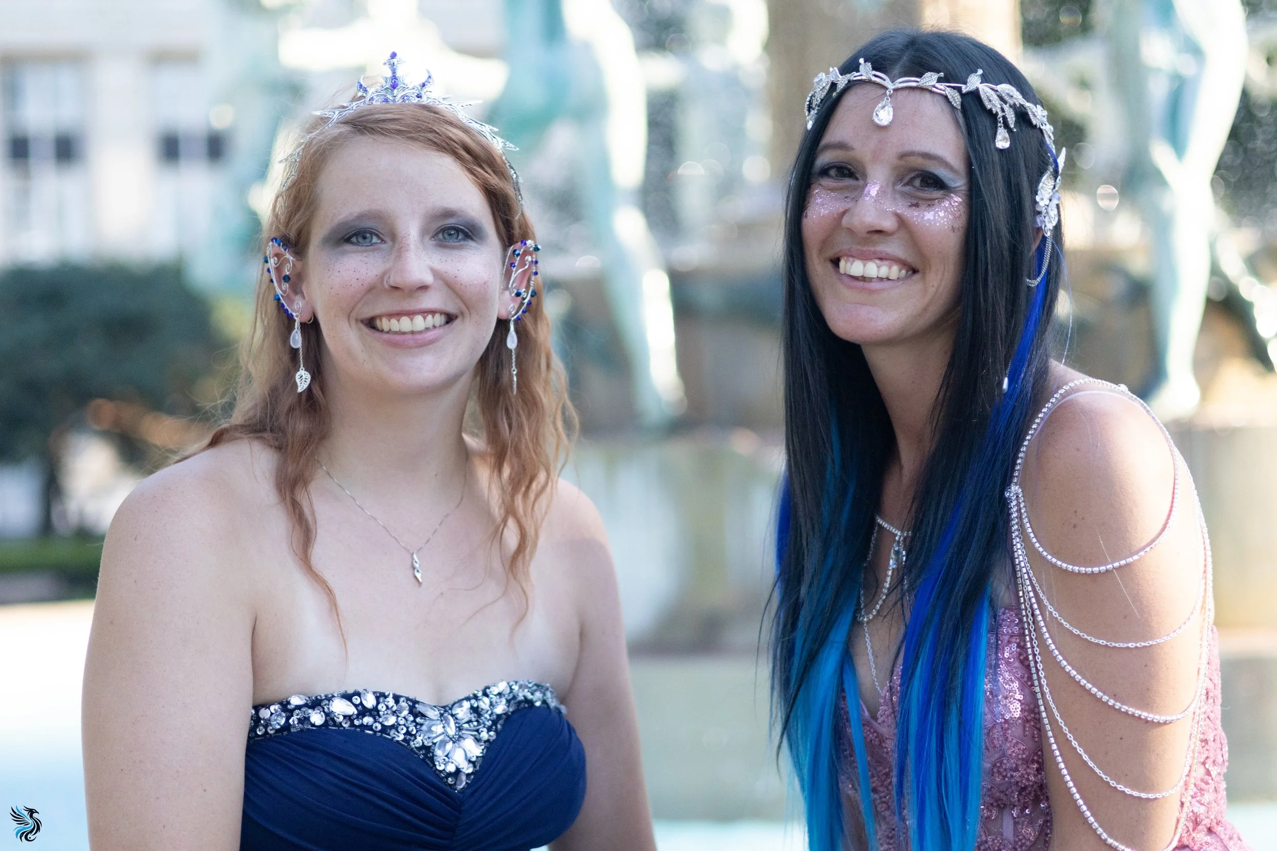 Rachel & Kaitlyn Depew Fountain-7.jpg
