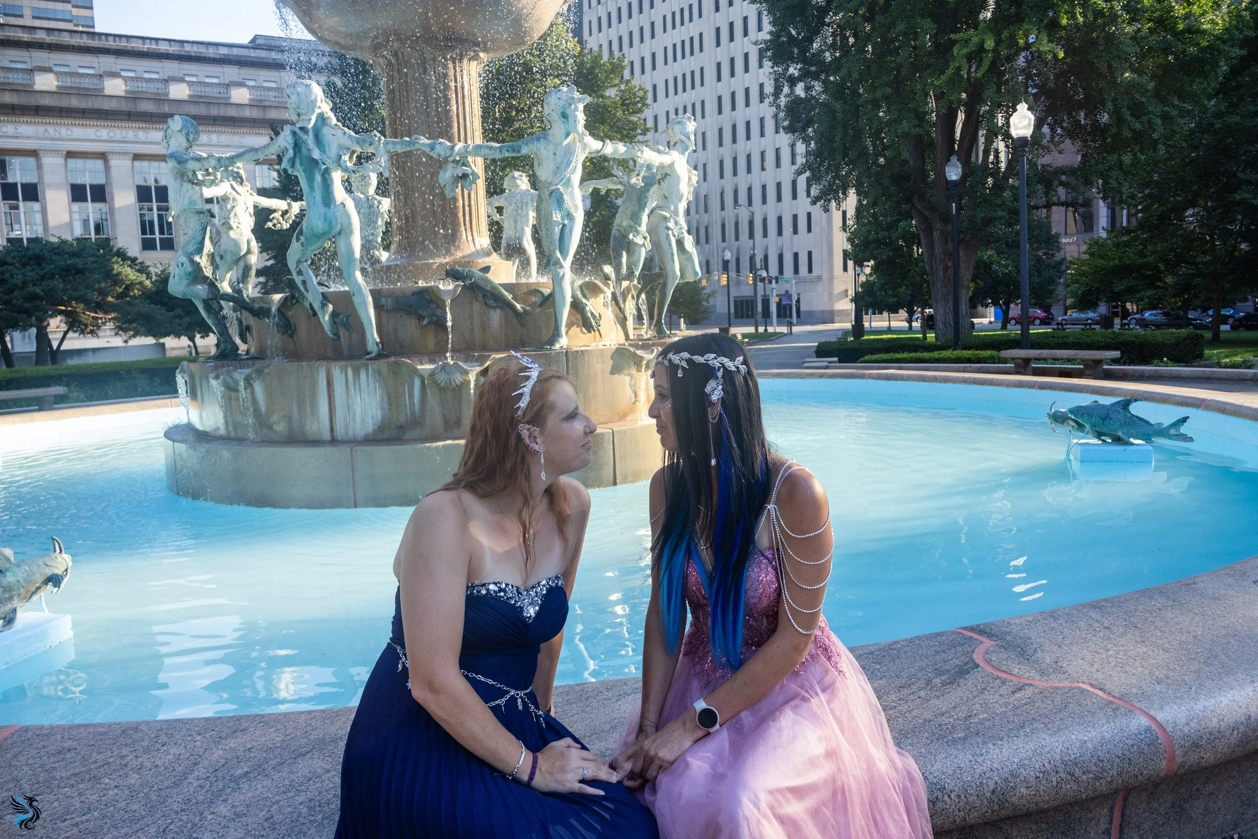 Rachel & Kaitlyn Depew Fountain-18.jpg