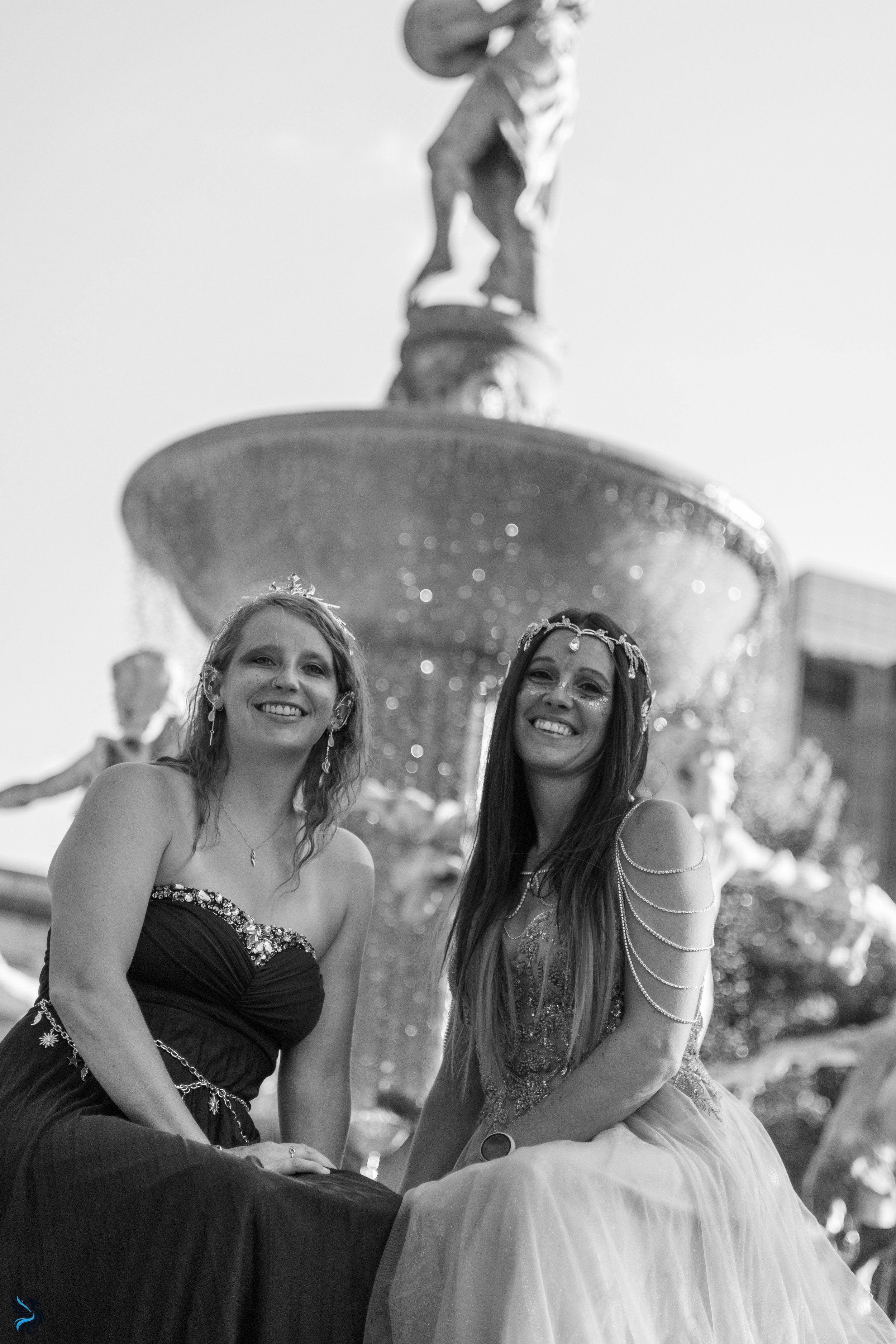 Rachel & Kaitlyn Depew Fountain-4.jpg