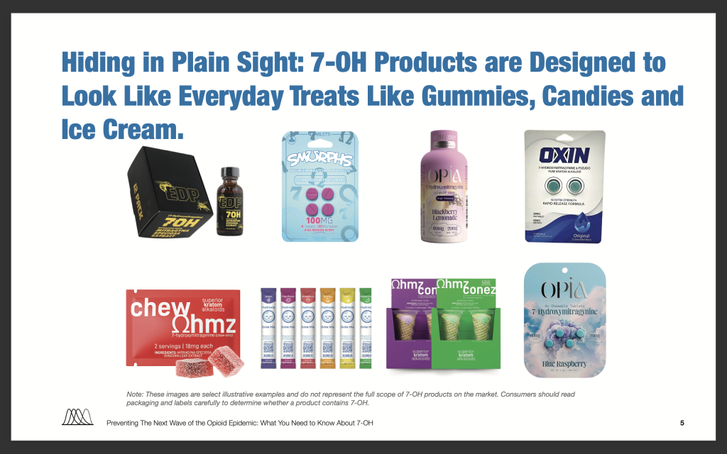 FDA info on 7-OH drug addiction