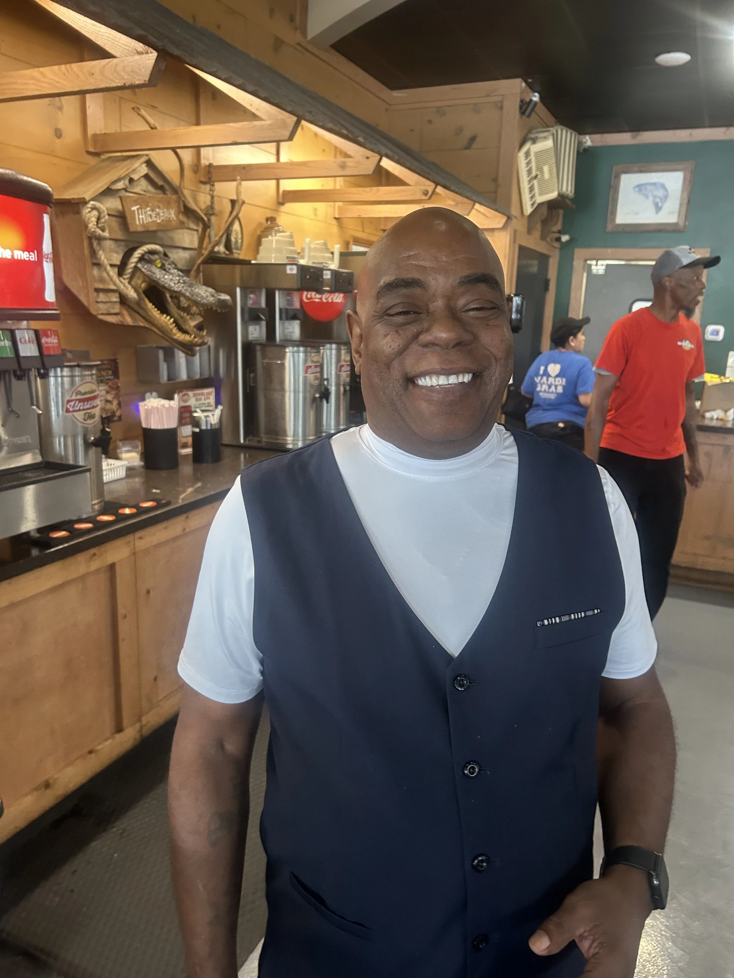 Patrick Hall at Boudreaux's Cajun Kitchen