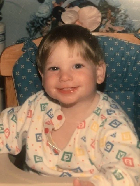 James Anderson as a young child - NARS1 Disorder