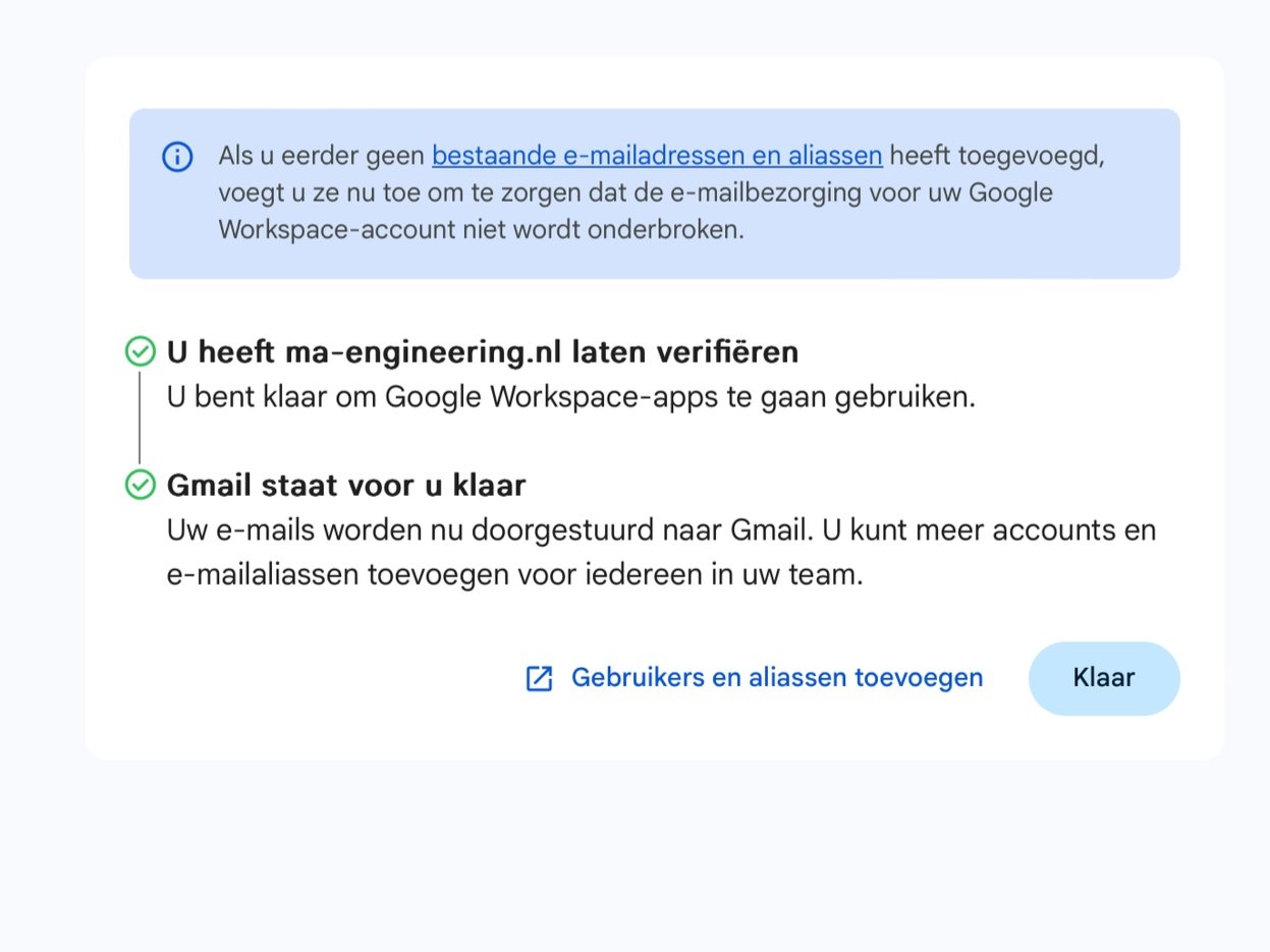 • Google Workspace Integration: We also connected Google Workspace to automate email communication, streamlining the client’s workflow.